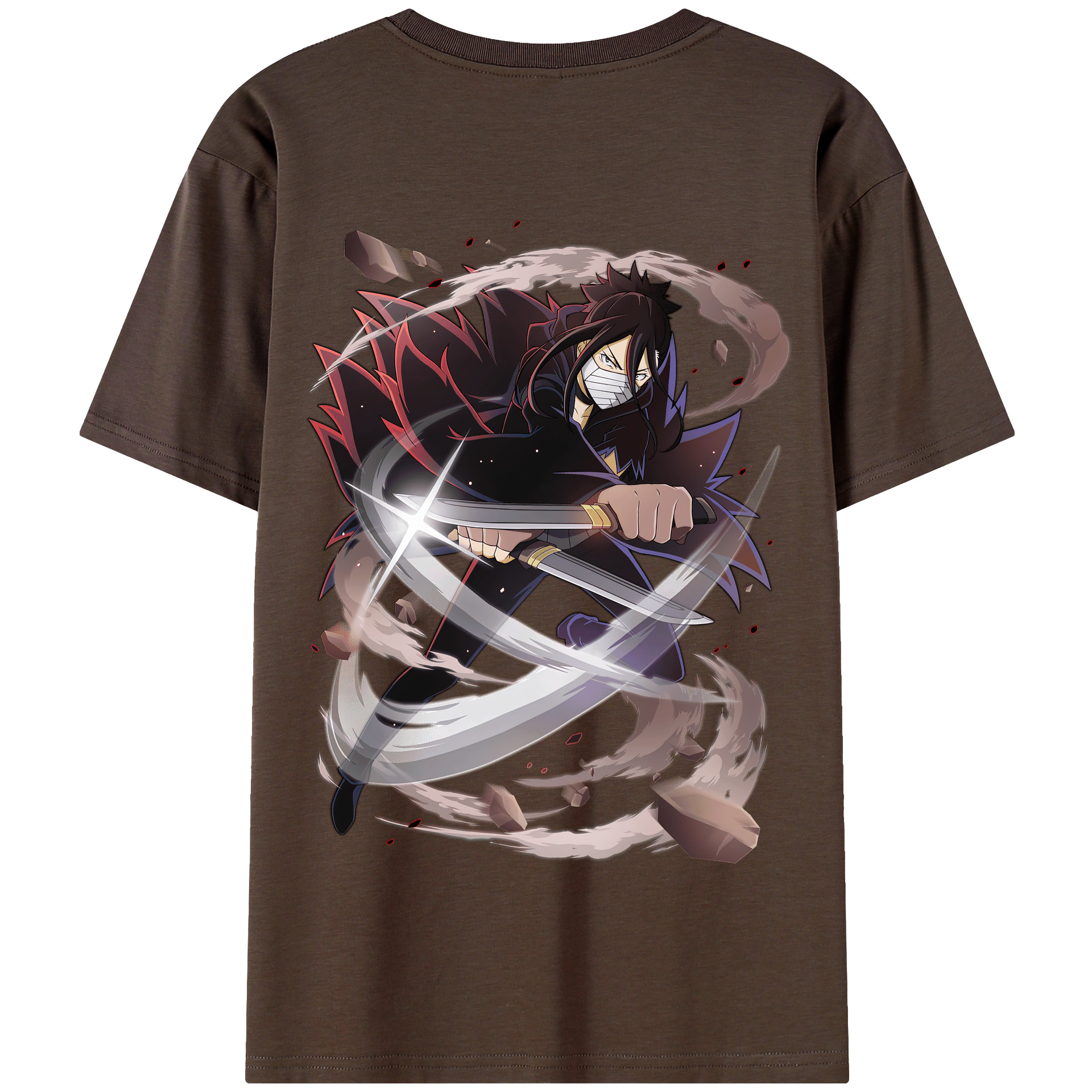 （画像用） 文豪ストレイドッグス Bungo Stray Dogs 綿100％半袖Tシャツ（背面プリント）