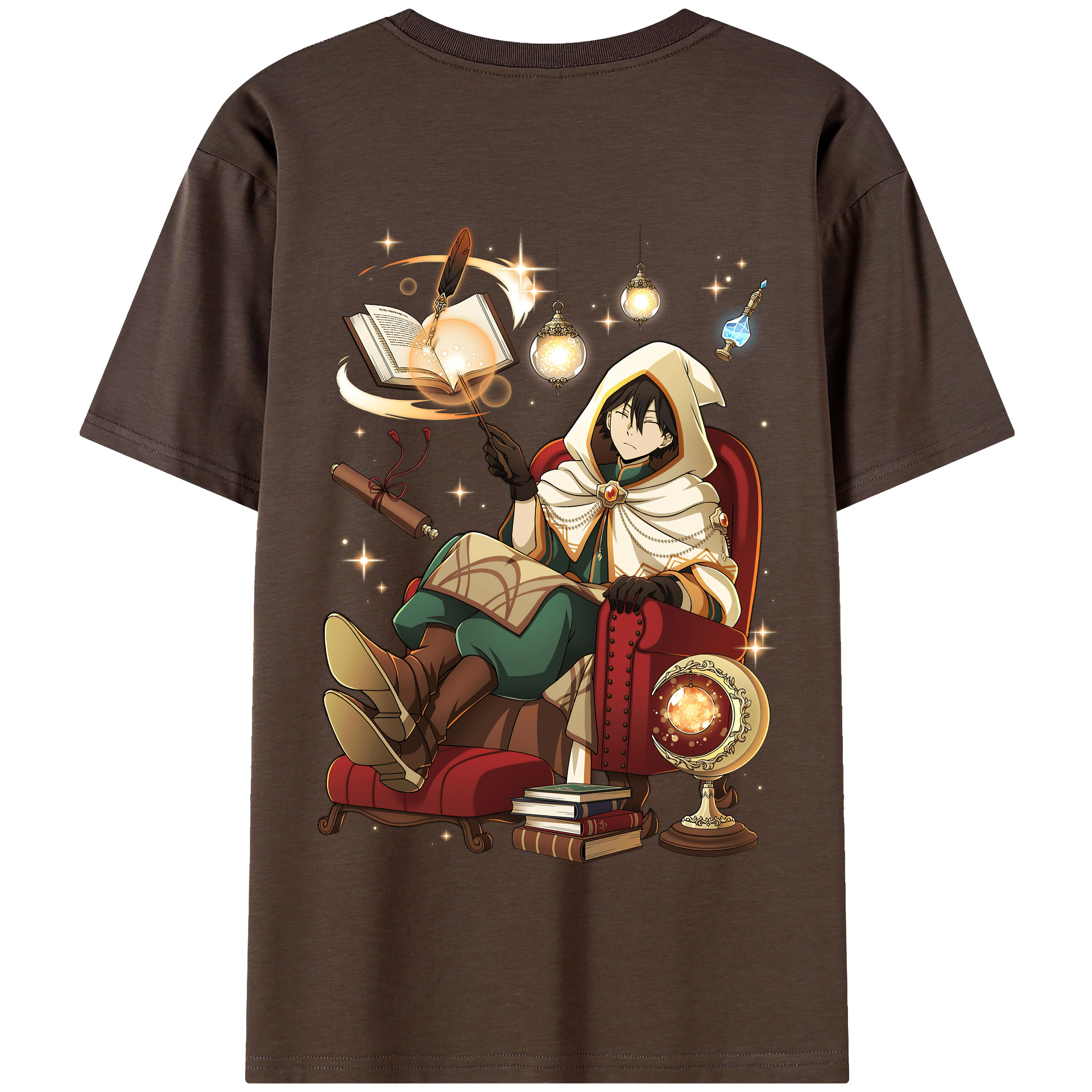 （画像用） 文豪ストレイドッグス Bungo Stray Dogs 綿100％半袖Tシャツ（背面プリント）