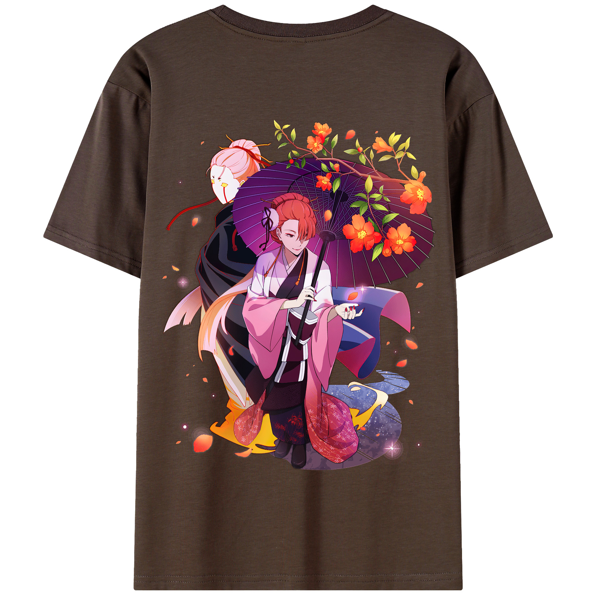 （画像用） 文豪ストレイドッグス Bungo Stray Dogs 綿100％半袖Tシャツ（背面プリント）