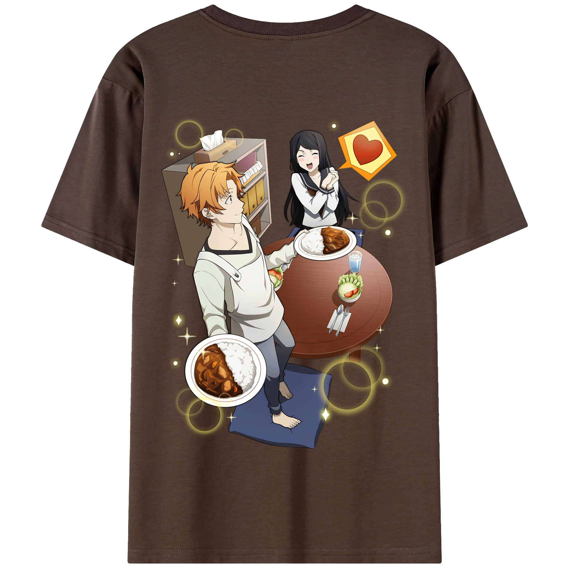 （画像用） 文豪ストレイドッグス Bungo Stray Dogs 綿100％半袖Tシャツ（背面プリント）