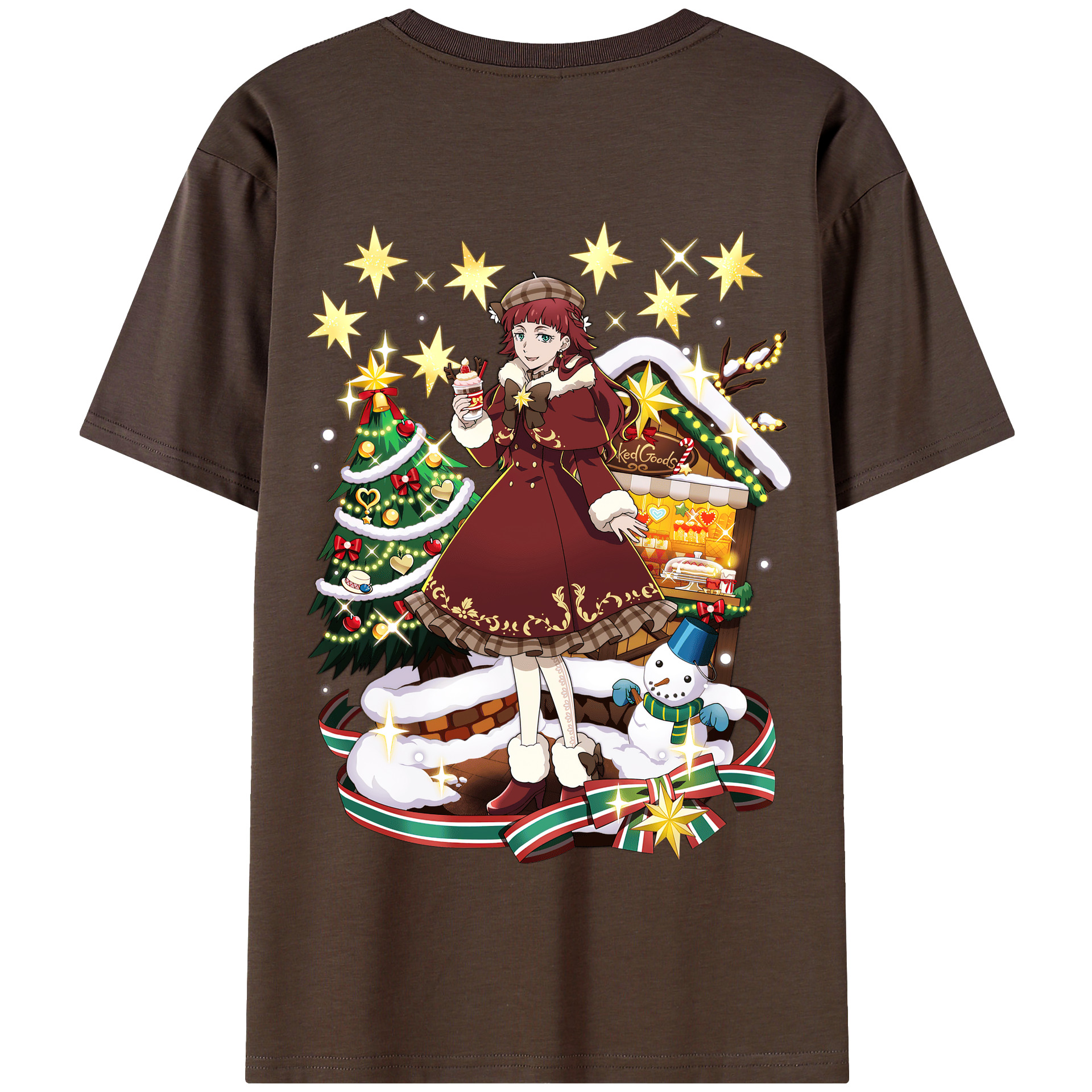 （画像用） 文豪ストレイドッグス Bungo Stray Dogs 綿100％半袖Tシャツ（背面プリント）