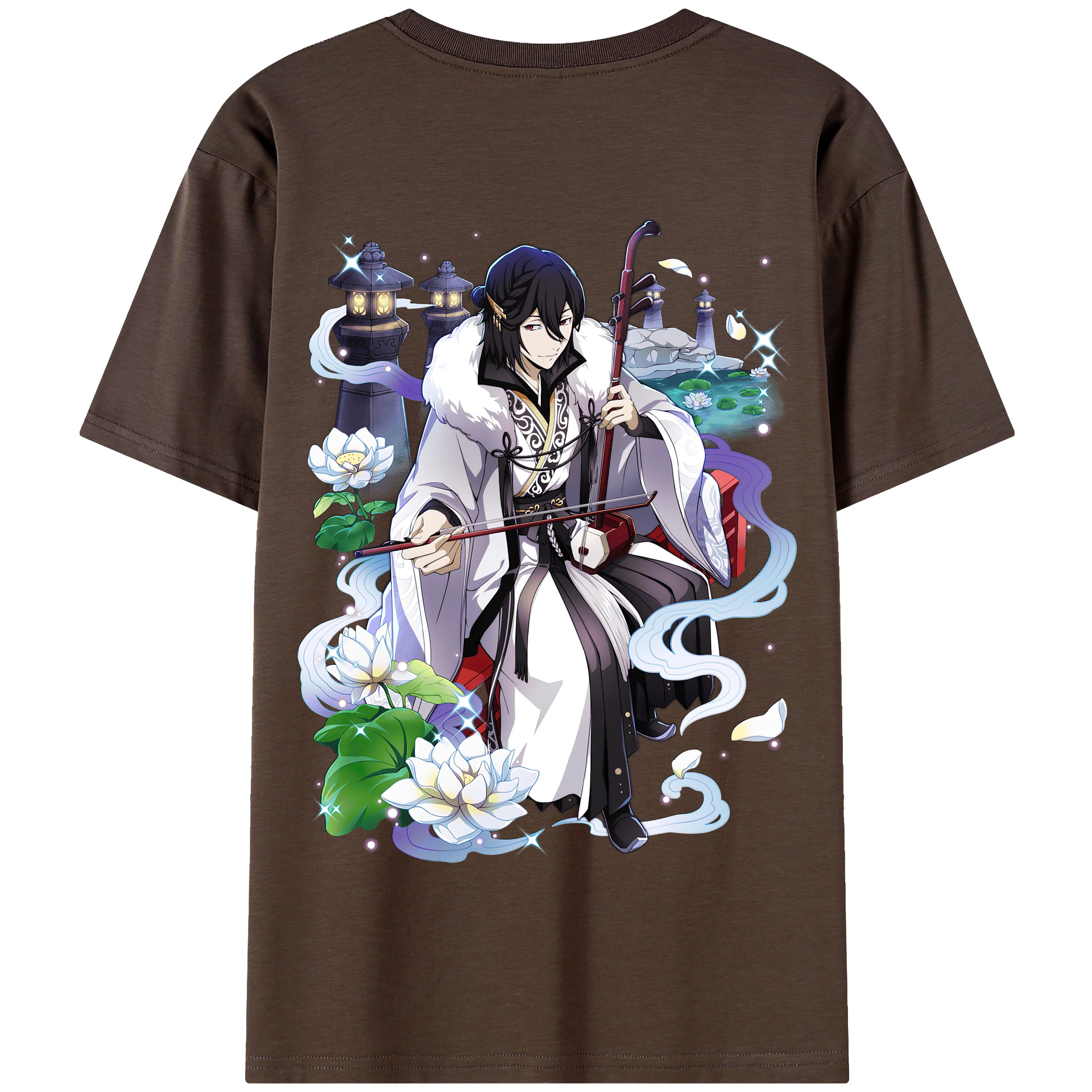 （画像用） 文豪ストレイドッグス Bungo Stray Dogs 綿100％半袖Tシャツ（背面プリント）