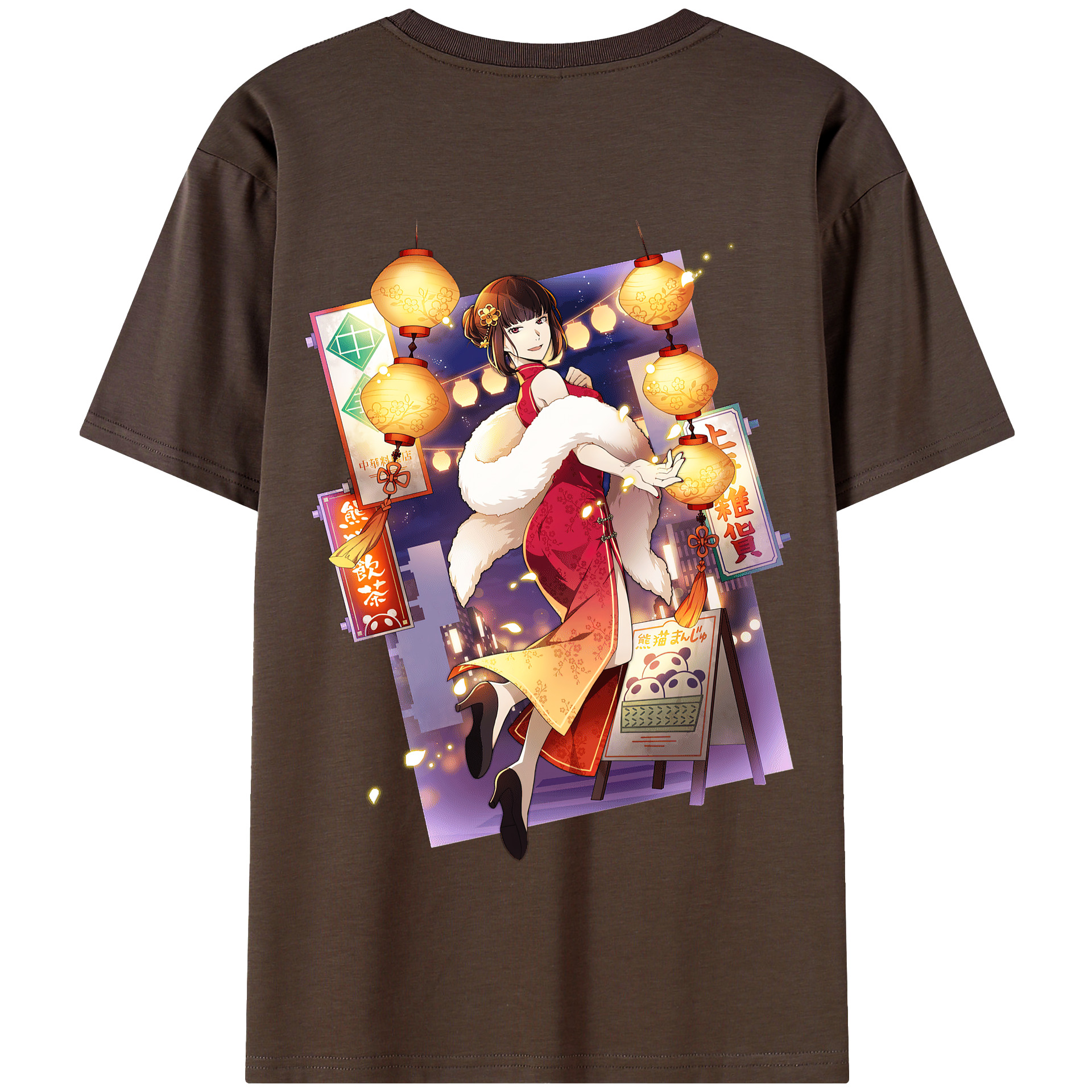（画像用） 文豪ストレイドッグス Bungo Stray Dogs 綿100％半袖Tシャツ（背面プリント）