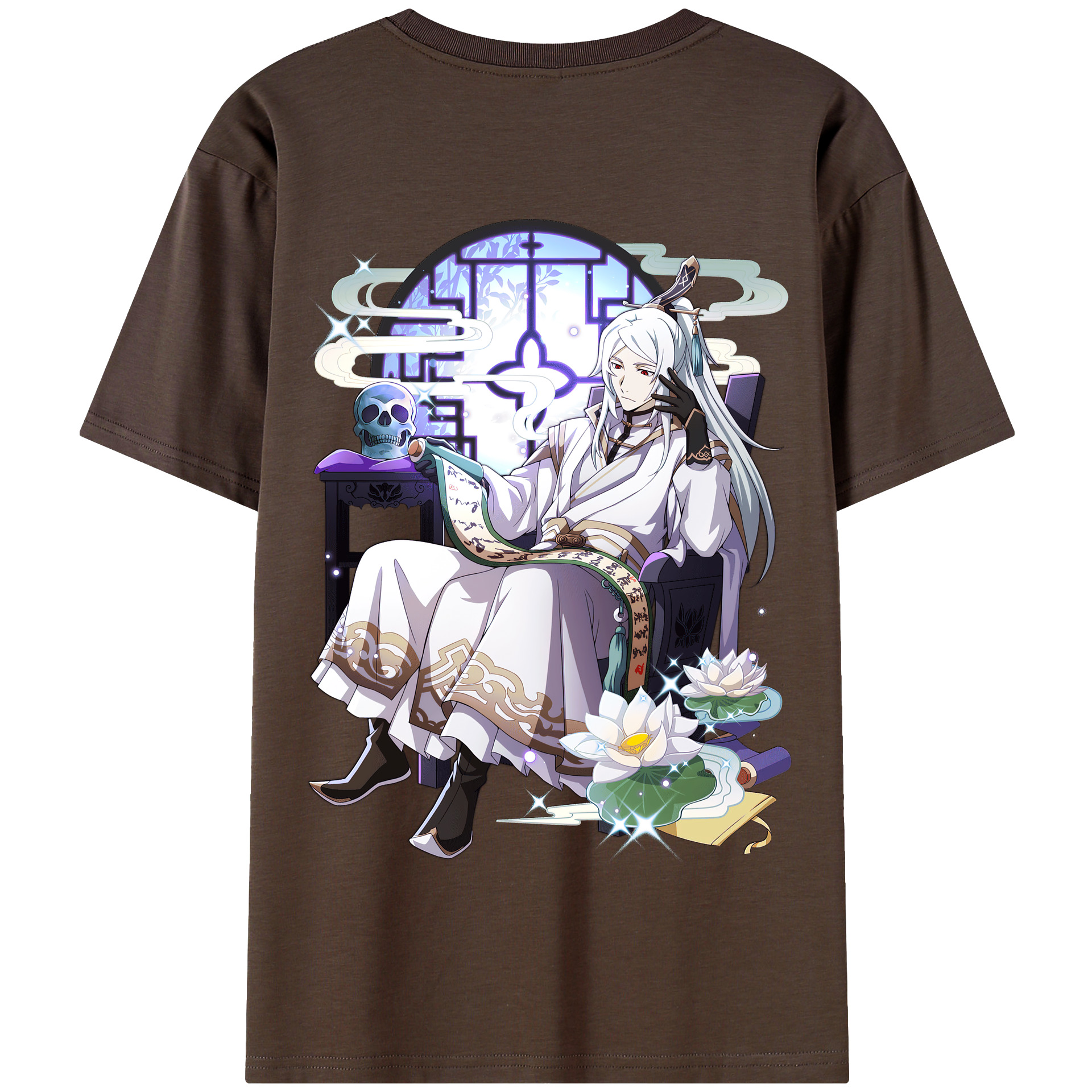 （画像用） 文豪ストレイドッグス Bungo Stray Dogs 綿100％半袖Tシャツ（背面プリント）