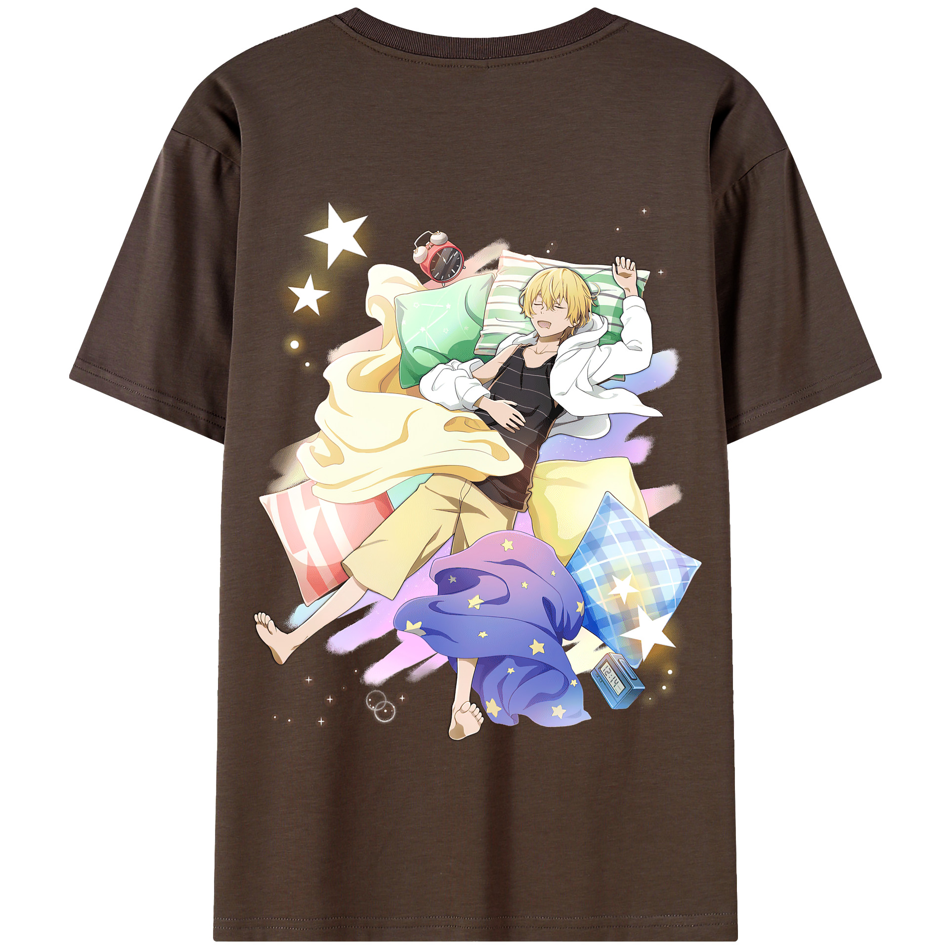 （画像用） 文豪ストレイドッグス Bungo Stray Dogs 綿100％半袖Tシャツ（背面プリント）