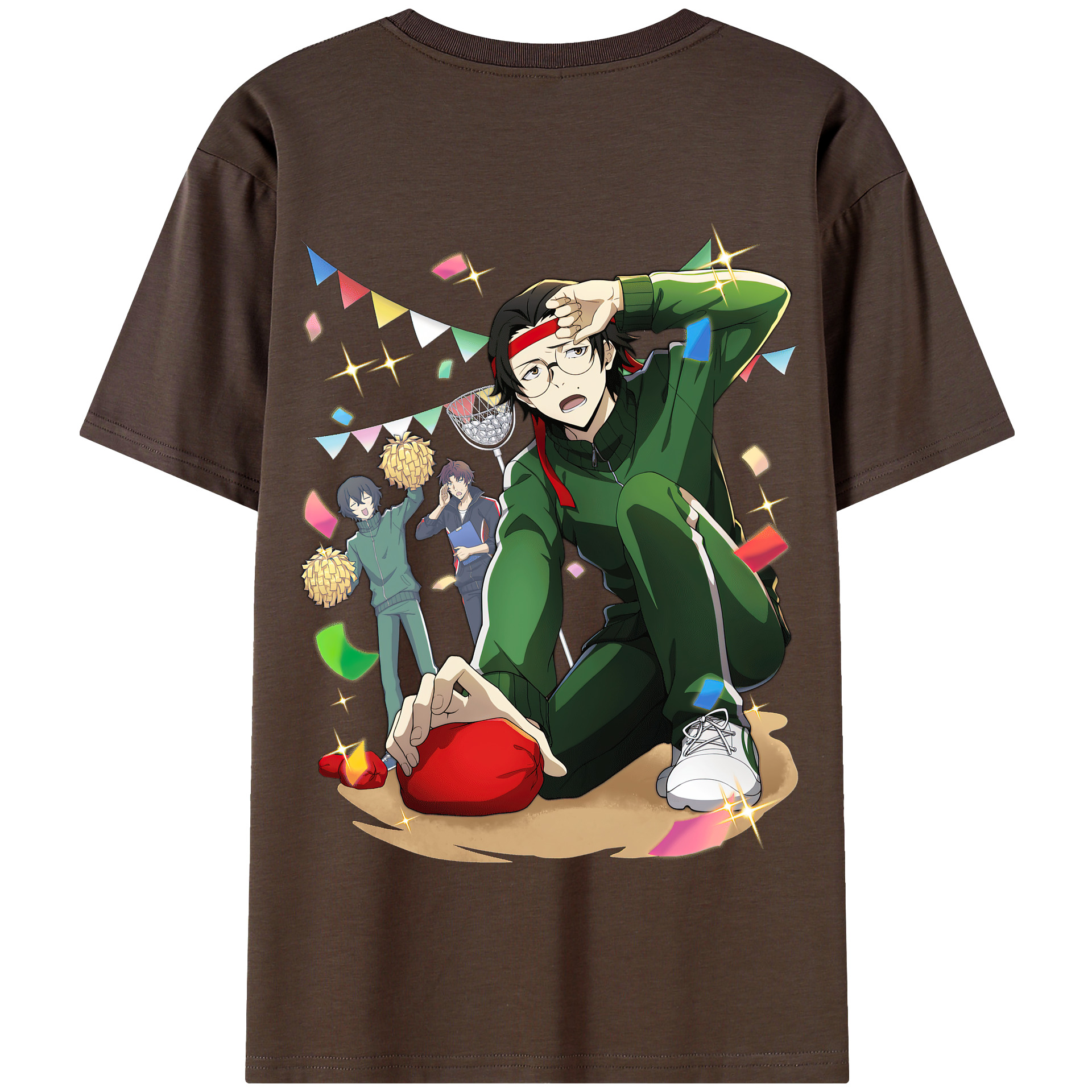 （画像用） 文豪ストレイドッグス Bungo Stray Dogs 綿100％半袖Tシャツ（背面プリント）