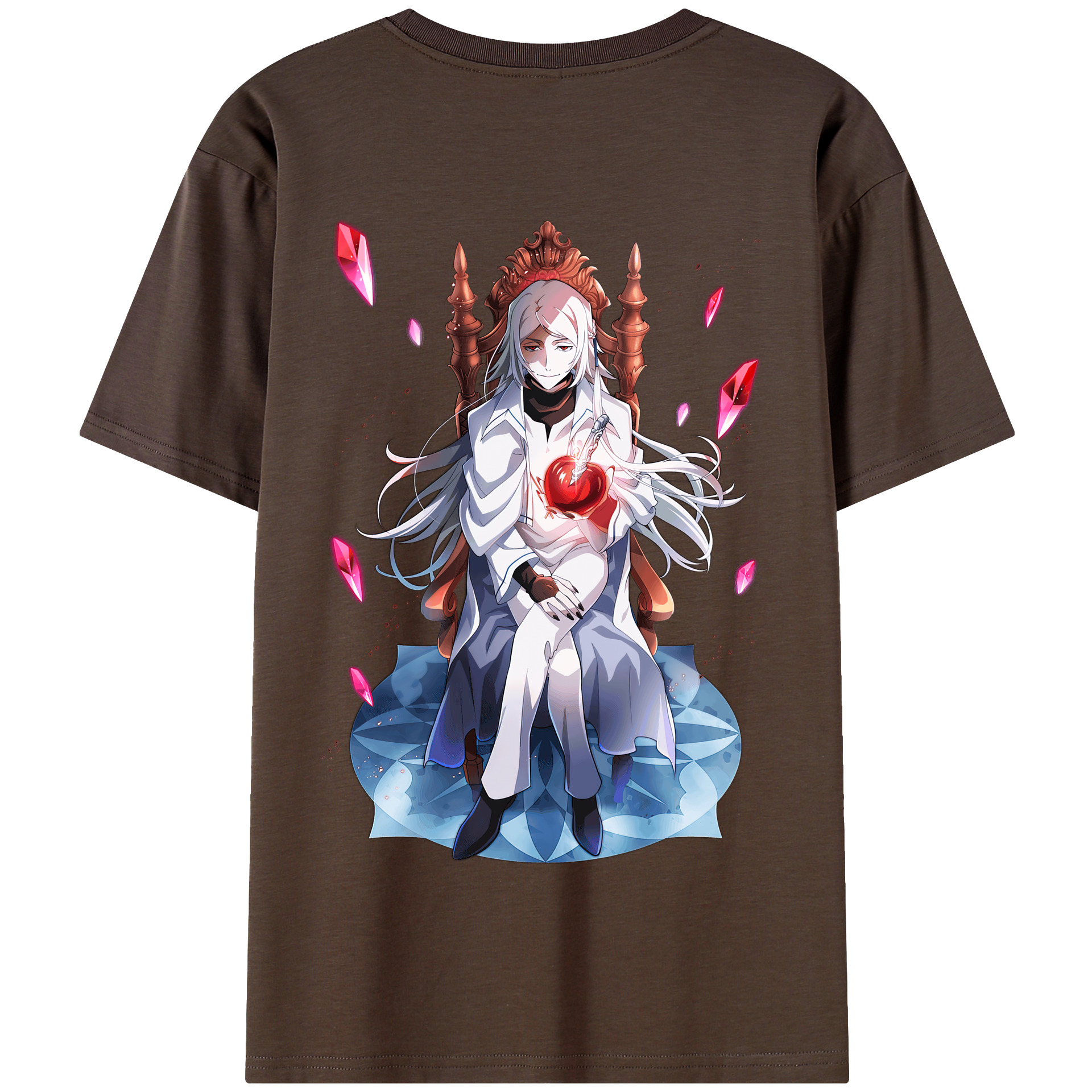 （画像用） 文豪ストレイドッグス Bungo Stray Dogs 綿100％半袖Tシャツ（背面プリント）