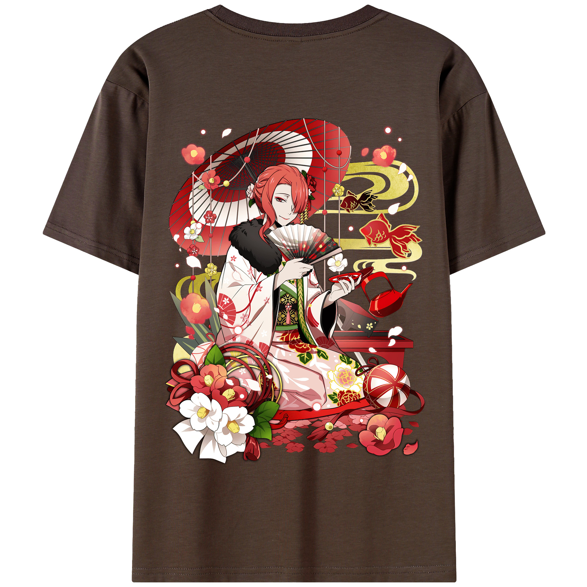 （画像用） 文豪ストレイドッグス Bungo Stray Dogs 綿100％半袖Tシャツ（背面プリント）