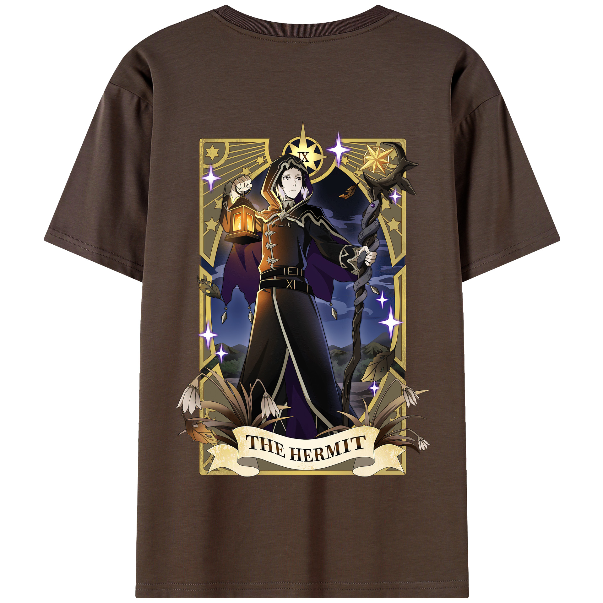 （画像用） 文豪ストレイドッグス Bungo Stray Dogs 綿100％半袖Tシャツ（背面プリント）