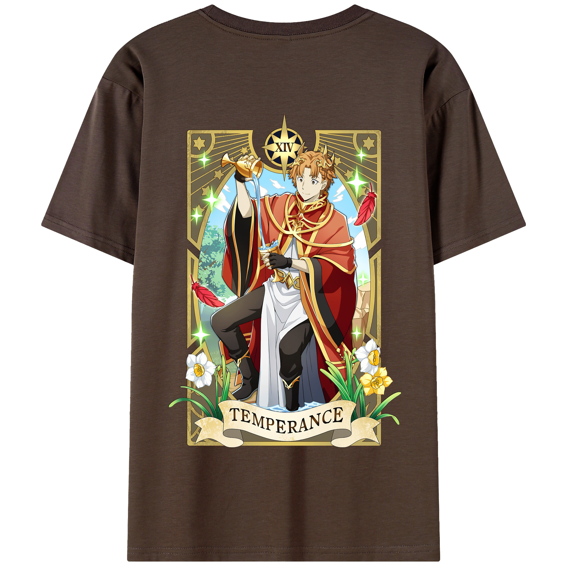（画像用） 文豪ストレイドッグス Bungo Stray Dogs 綿100％半袖Tシャツ（背面プリント）