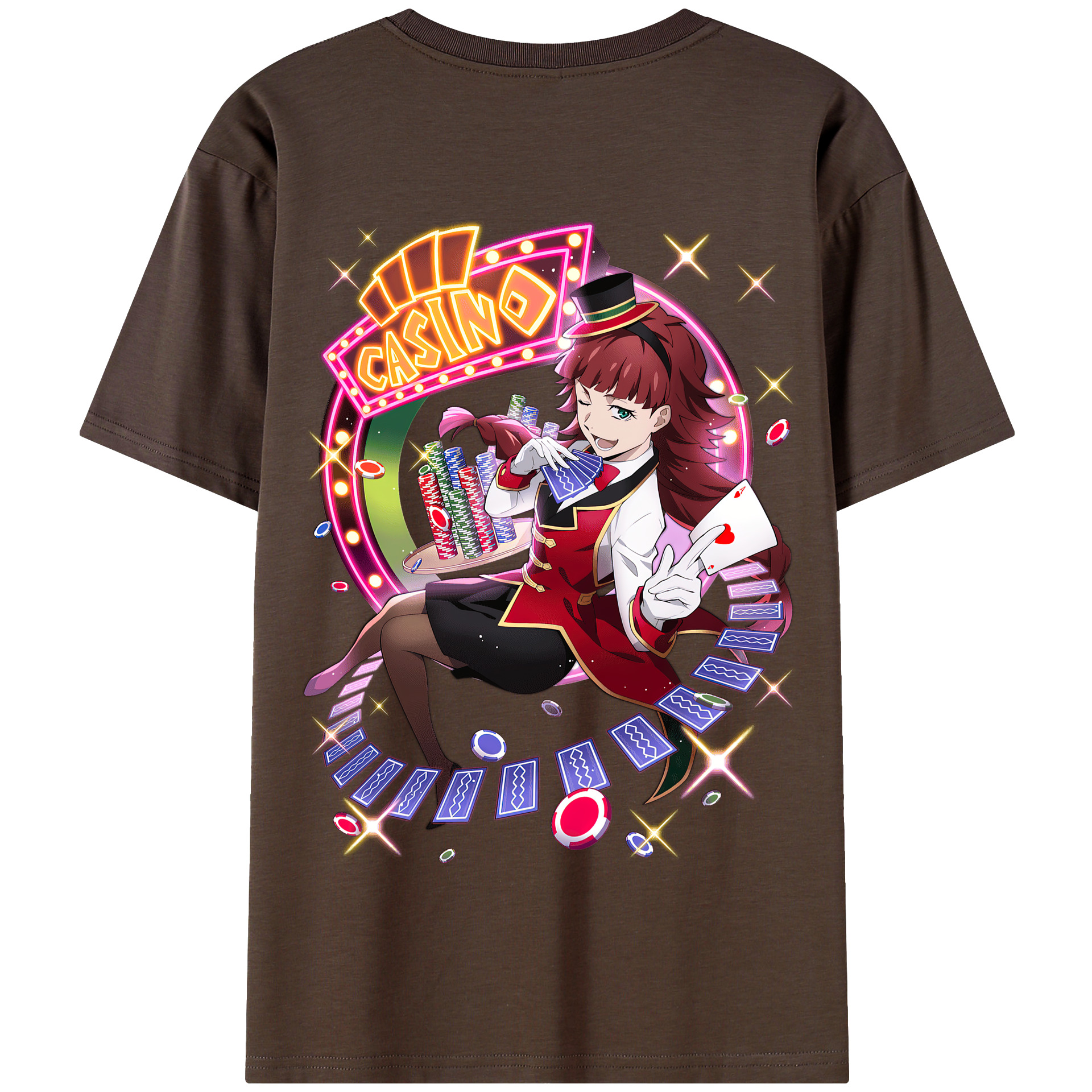 （画像用） 文豪ストレイドッグス Bungo Stray Dogs 綿100％半袖Tシャツ（背面プリント）