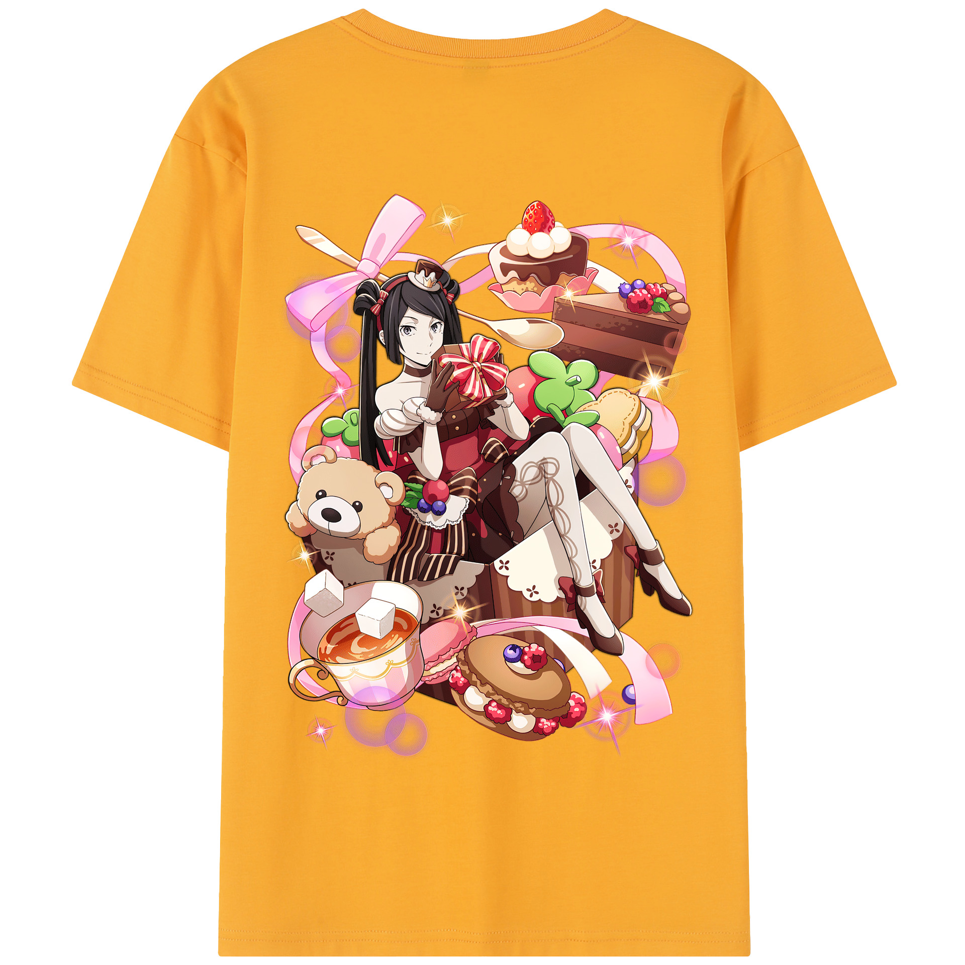 （画像用） 文豪ストレイドッグス Bungo Stray Dogs 綿100％半袖Tシャツ（背面プリント）