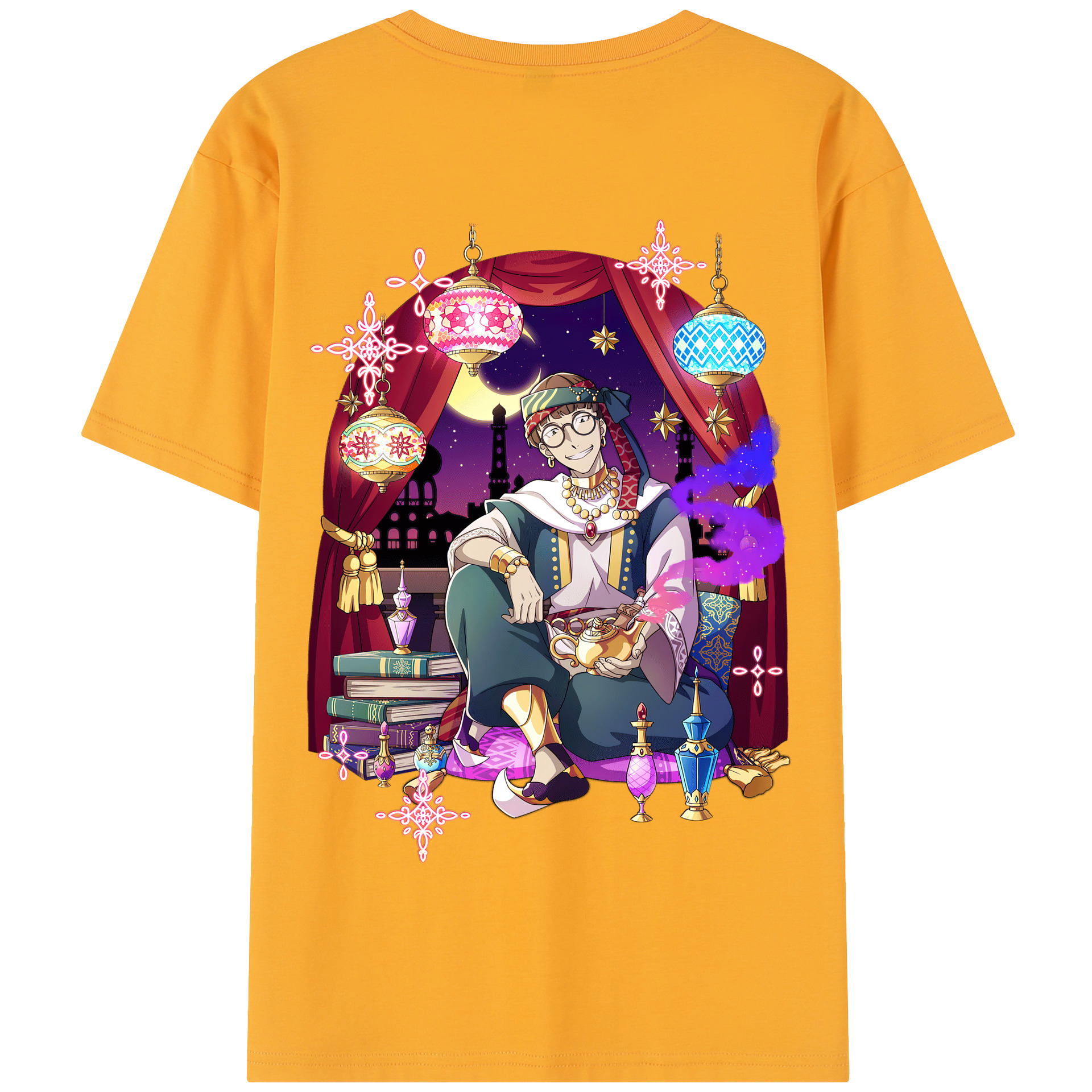 （画像用） 文豪ストレイドッグス Bungo Stray Dogs 綿100％半袖Tシャツ（背面プリント）