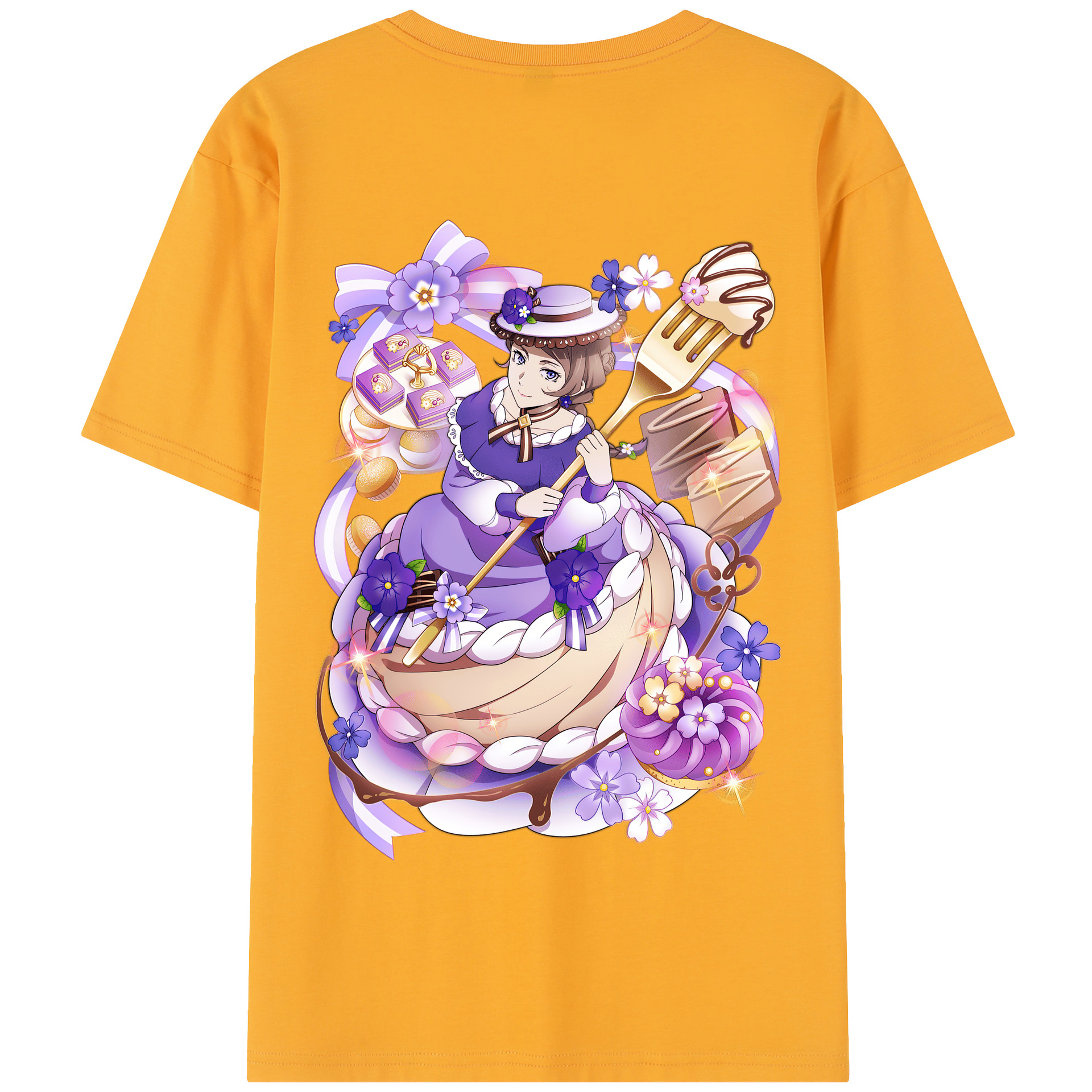 （画像用） 文豪ストレイドッグス Bungo Stray Dogs 綿100％半袖Tシャツ（背面プリント）