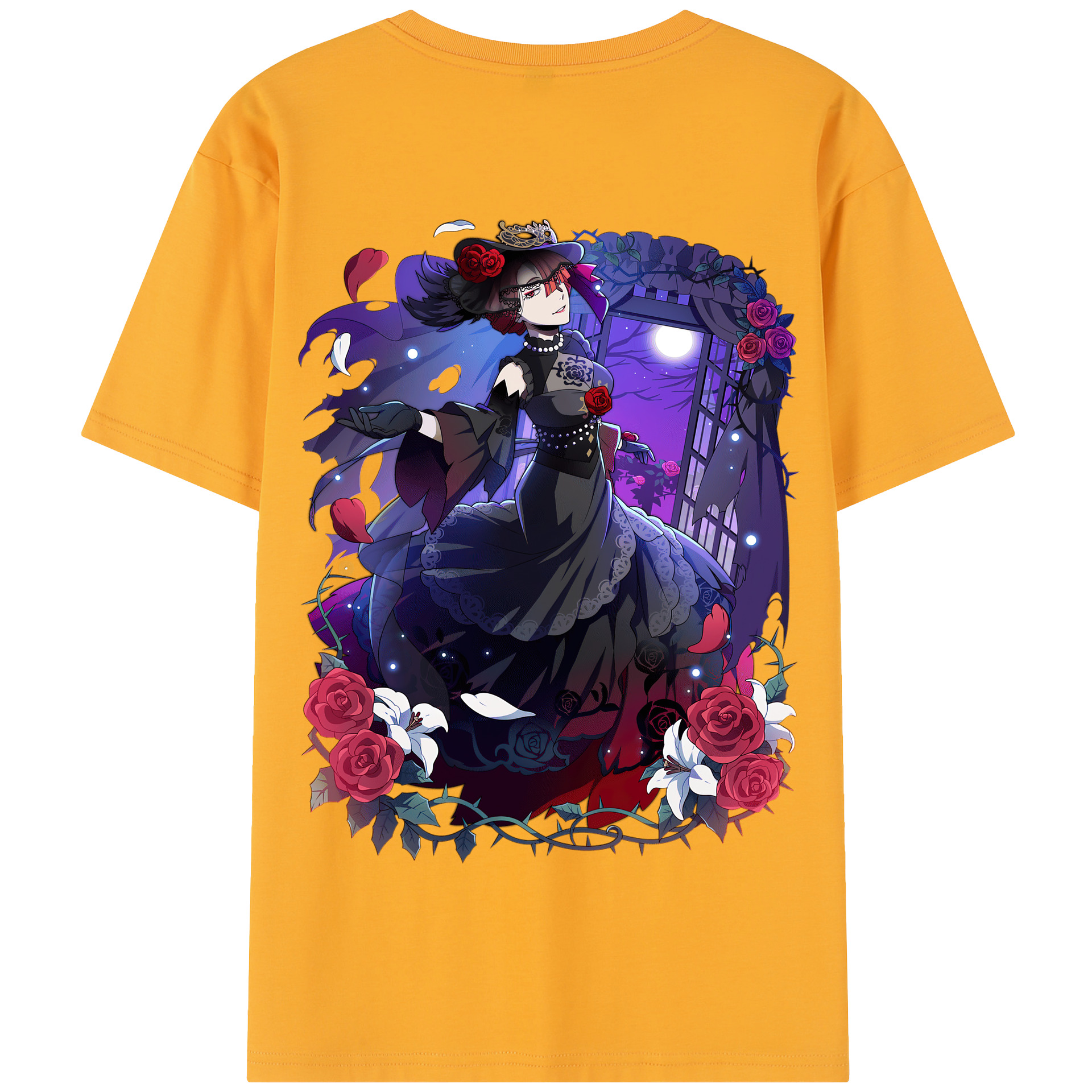 （画像用） 文豪ストレイドッグス Bungo Stray Dogs 綿100％半袖Tシャツ（背面プリント）