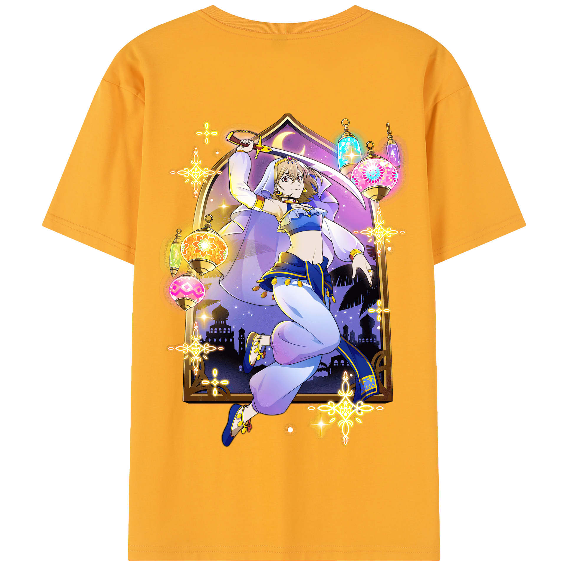 （画像用） 文豪ストレイドッグス Bungo Stray Dogs 綿100％半袖Tシャツ（背面プリント）