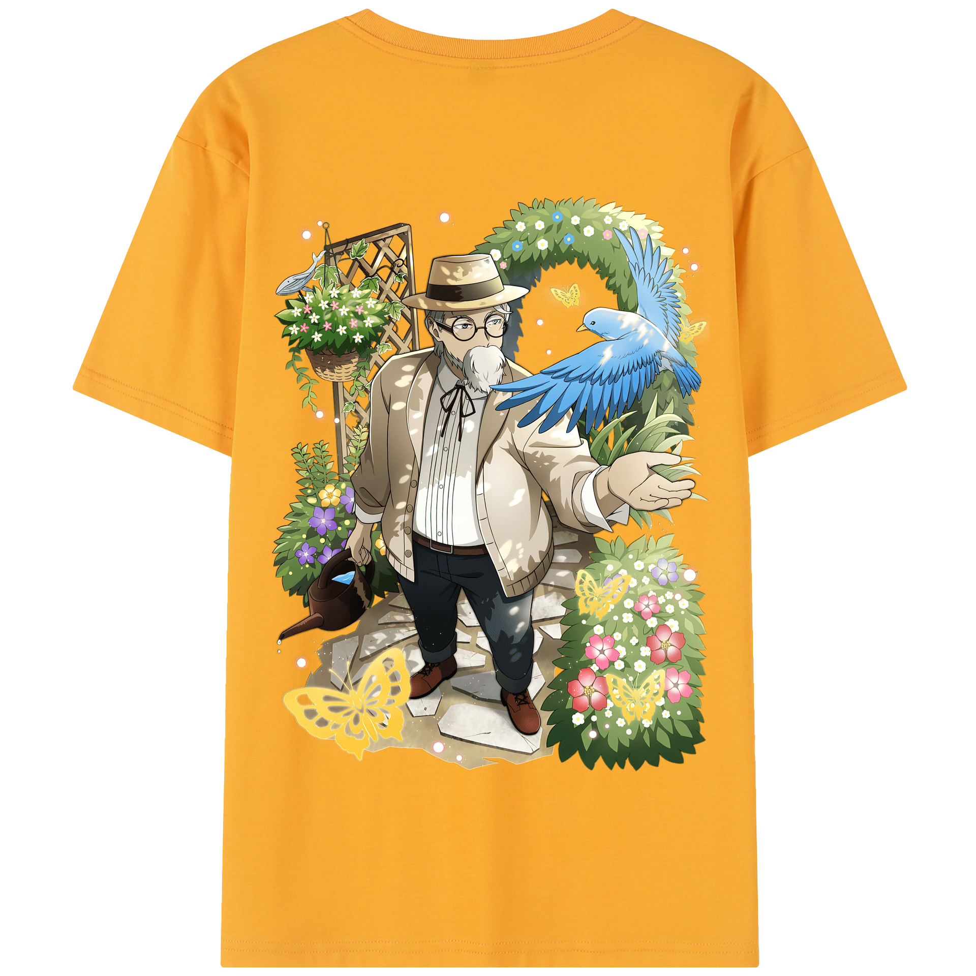（画像用） 文豪ストレイドッグス Bungo Stray Dogs 綿100％半袖Tシャツ（背面プリント）