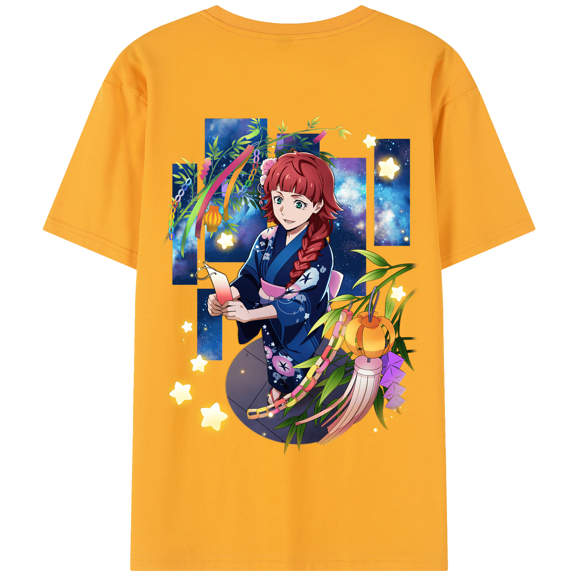 （画像用） 文豪ストレイドッグス Bungo Stray Dogs 綿100％半袖Tシャツ（背面プリント）