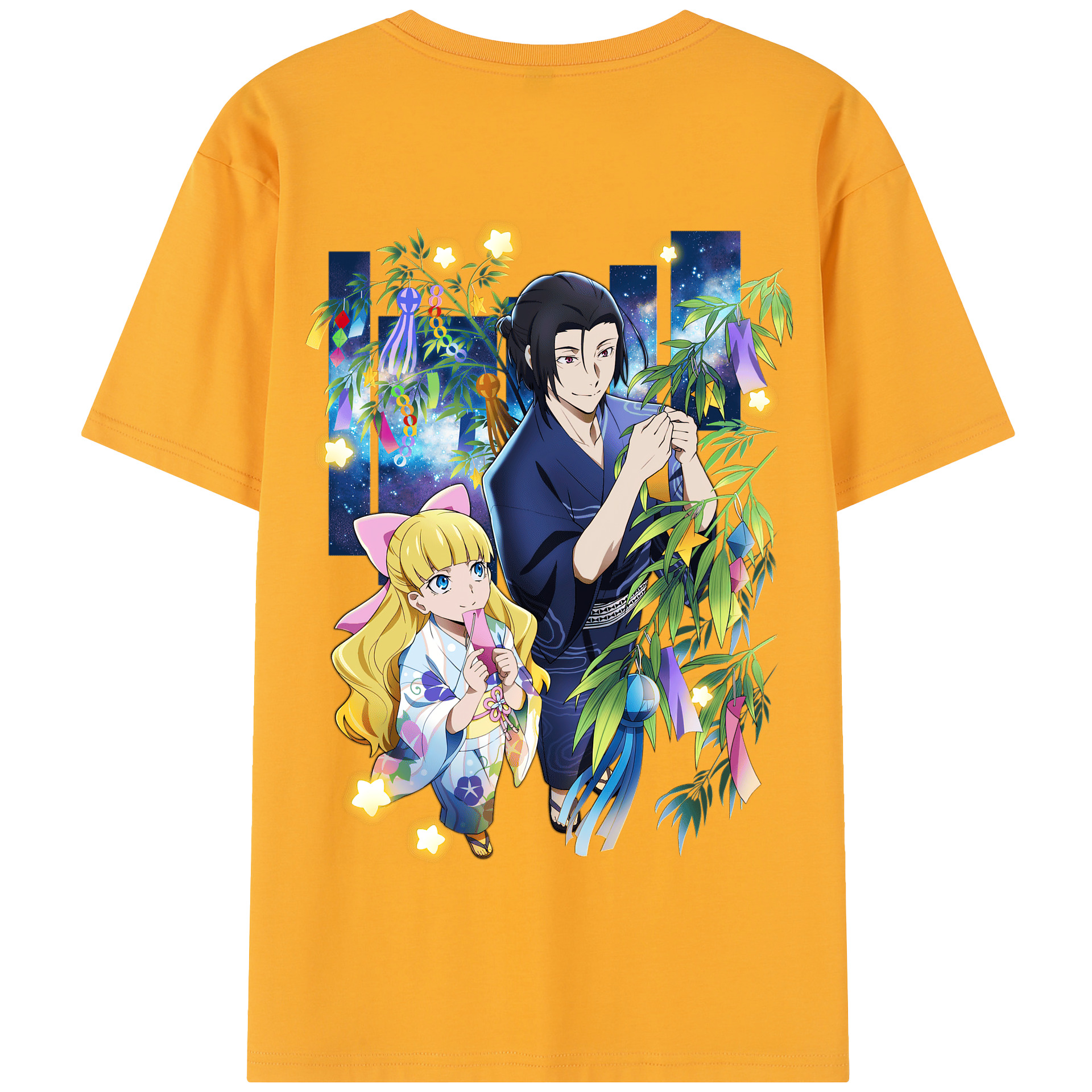 （画像用） 文豪ストレイドッグス Bungo Stray Dogs 綿100％半袖Tシャツ（背面プリント）