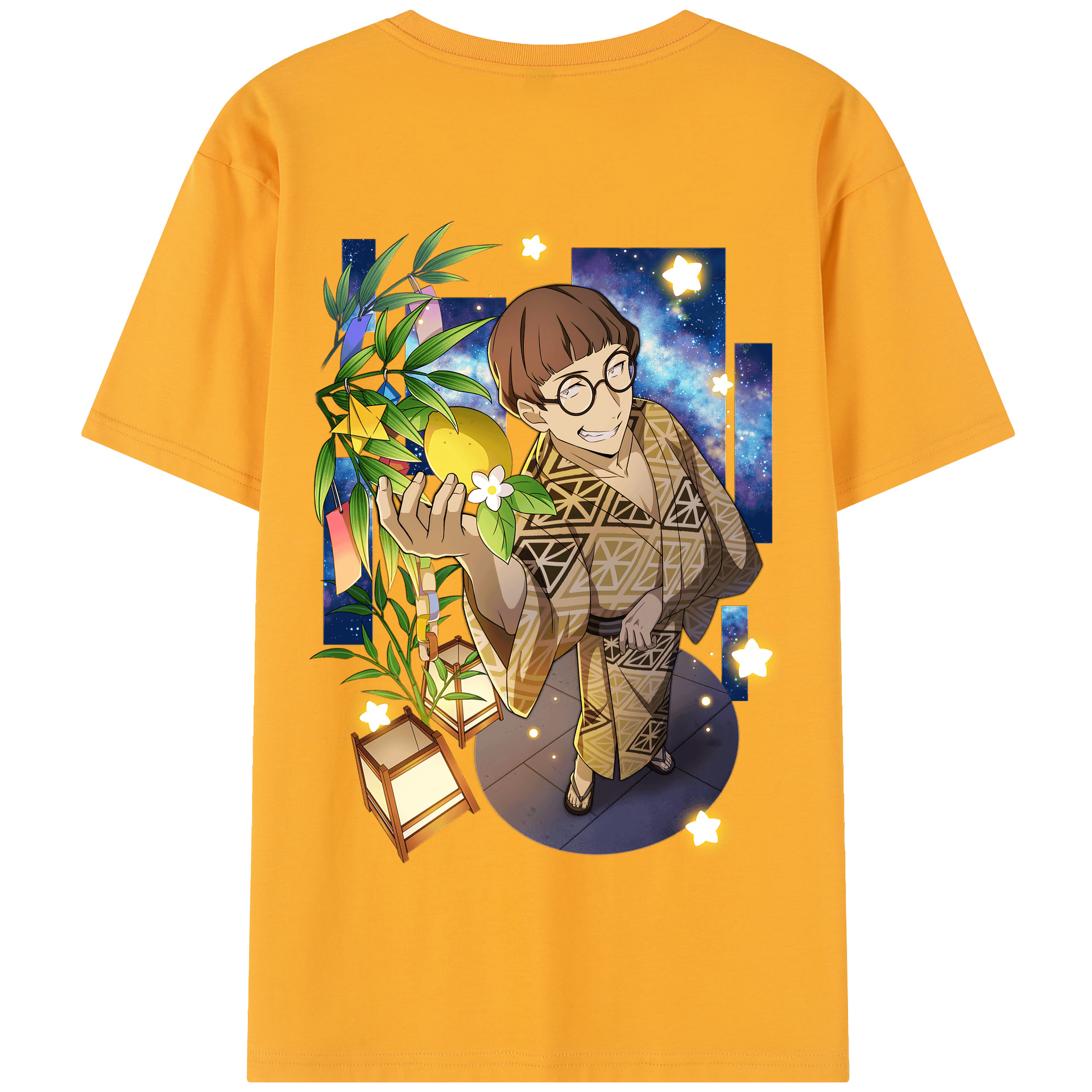 （画像用） 文豪ストレイドッグス Bungo Stray Dogs 綿100％半袖Tシャツ（背面プリント）