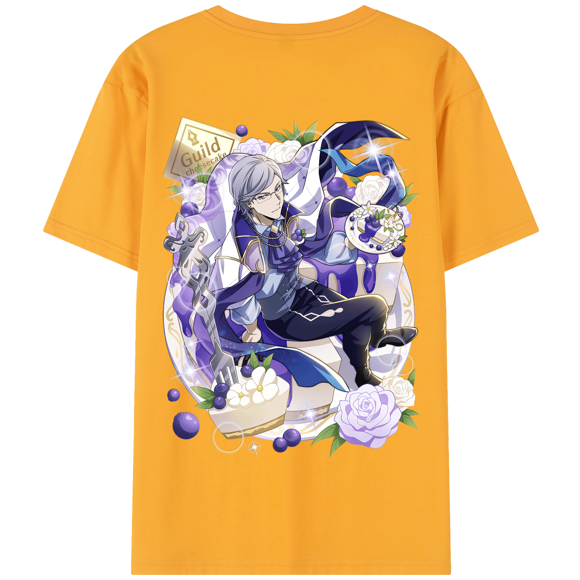 （画像用） 文豪ストレイドッグス Bungo Stray Dogs 綿100％半袖Tシャツ（背面プリント）