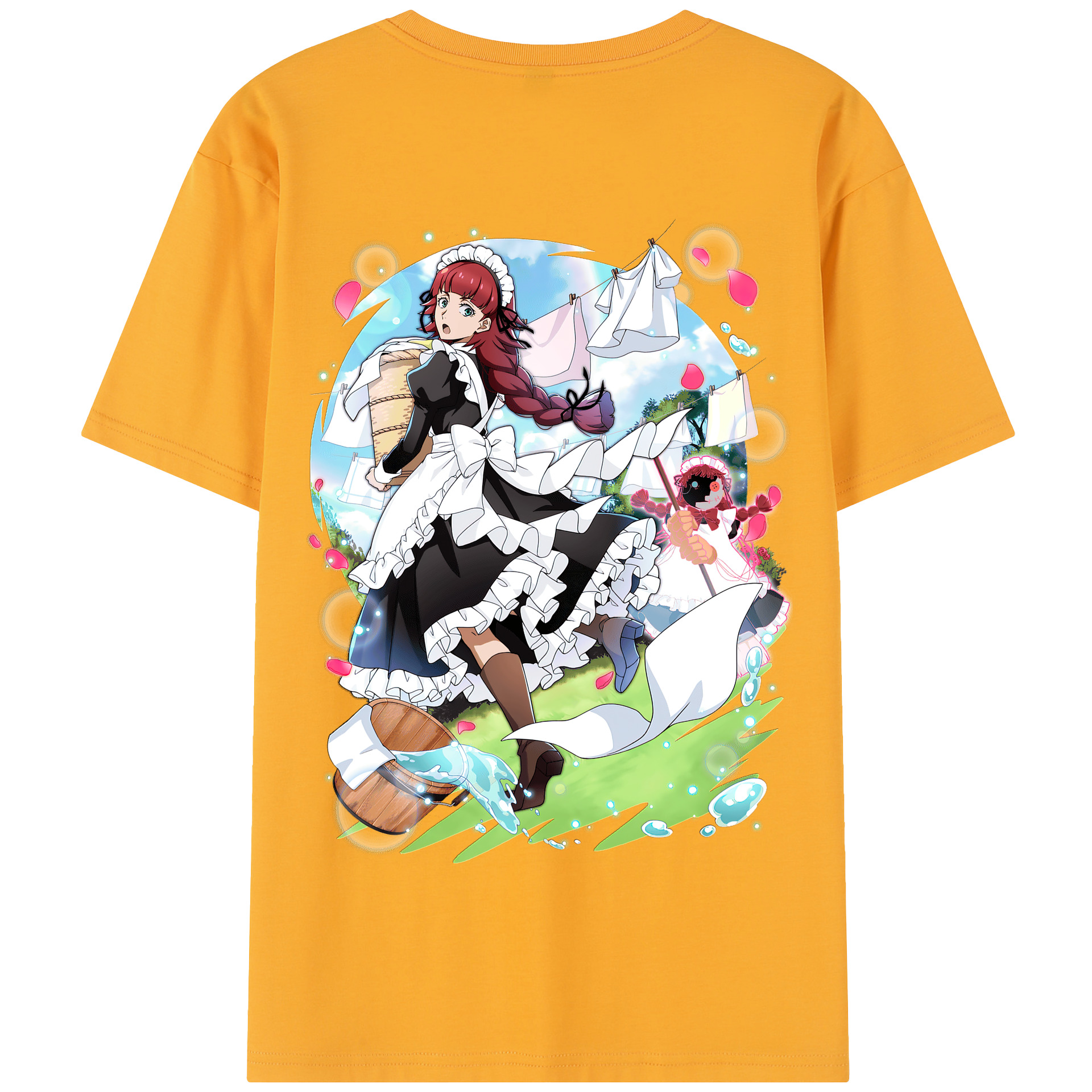 （画像用） 文豪ストレイドッグス Bungo Stray Dogs 綿100％半袖Tシャツ（背面プリント）
