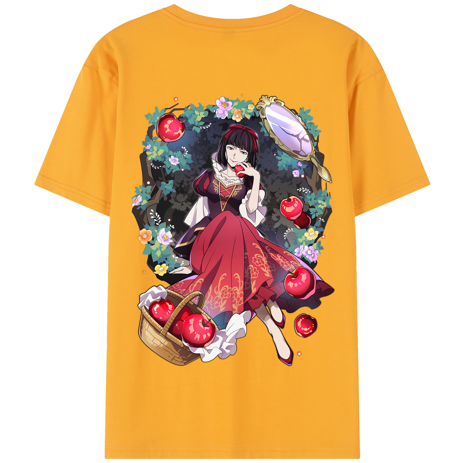 （画像用） 文豪ストレイドッグス Bungo Stray Dogs 綿100％半袖Tシャツ（背面プリント）