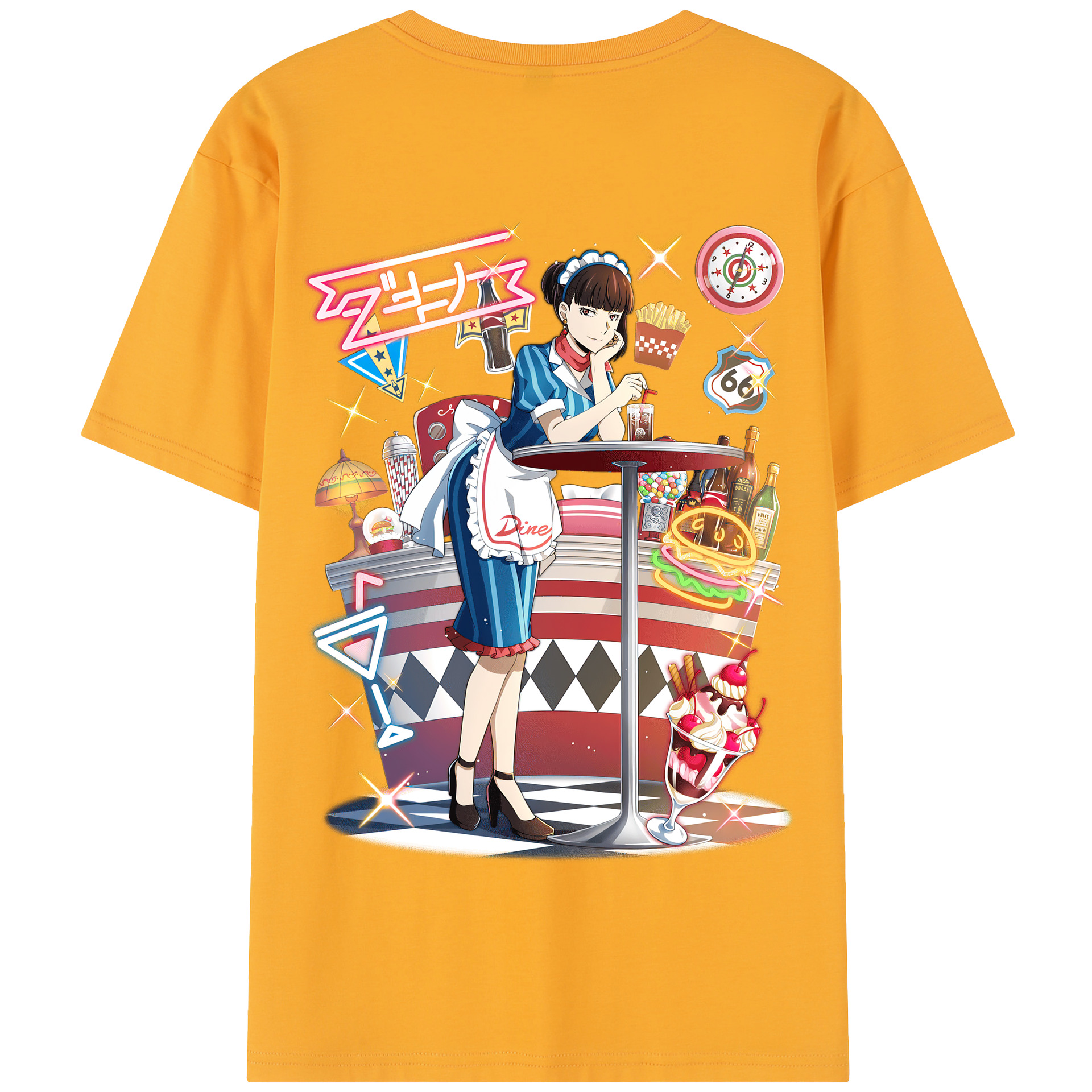 （画像用） 文豪ストレイドッグス Bungo Stray Dogs 綿100％半袖Tシャツ（背面プリント）