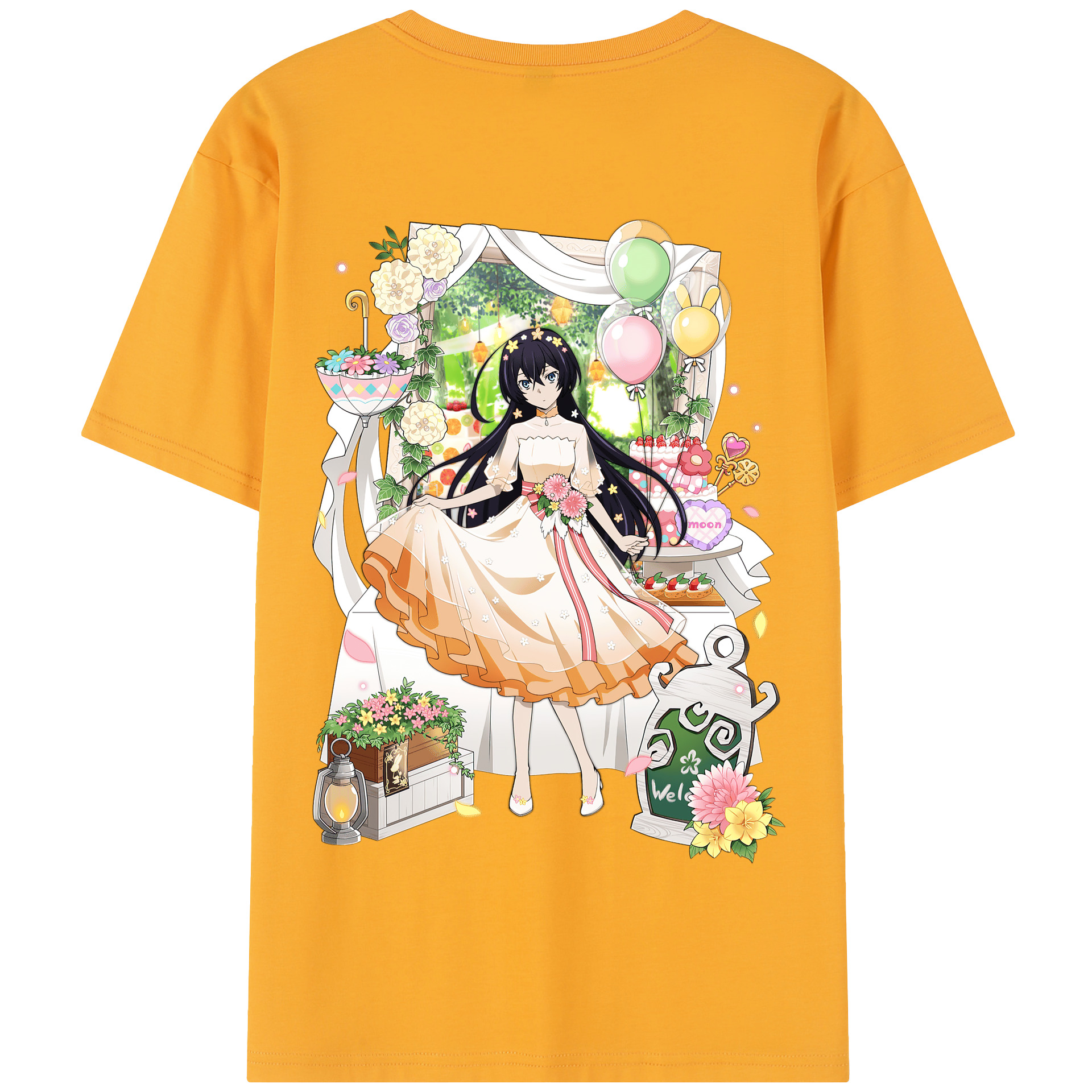（画像用） 文豪ストレイドッグス Bungo Stray Dogs 綿100％半袖Tシャツ（背面プリント）
