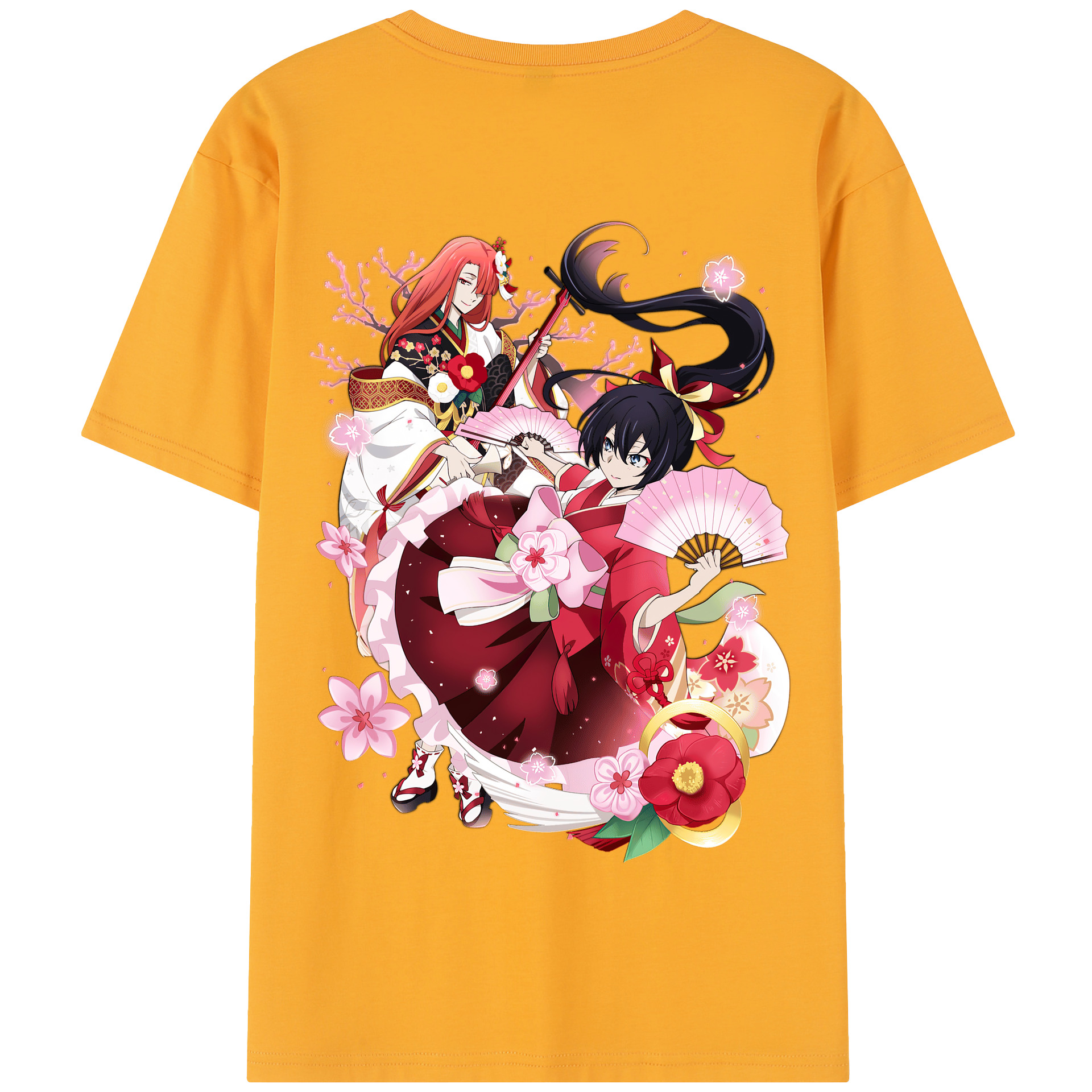 （画像用） 文豪ストレイドッグス Bungo Stray Dogs 綿100％半袖Tシャツ（背面プリント）