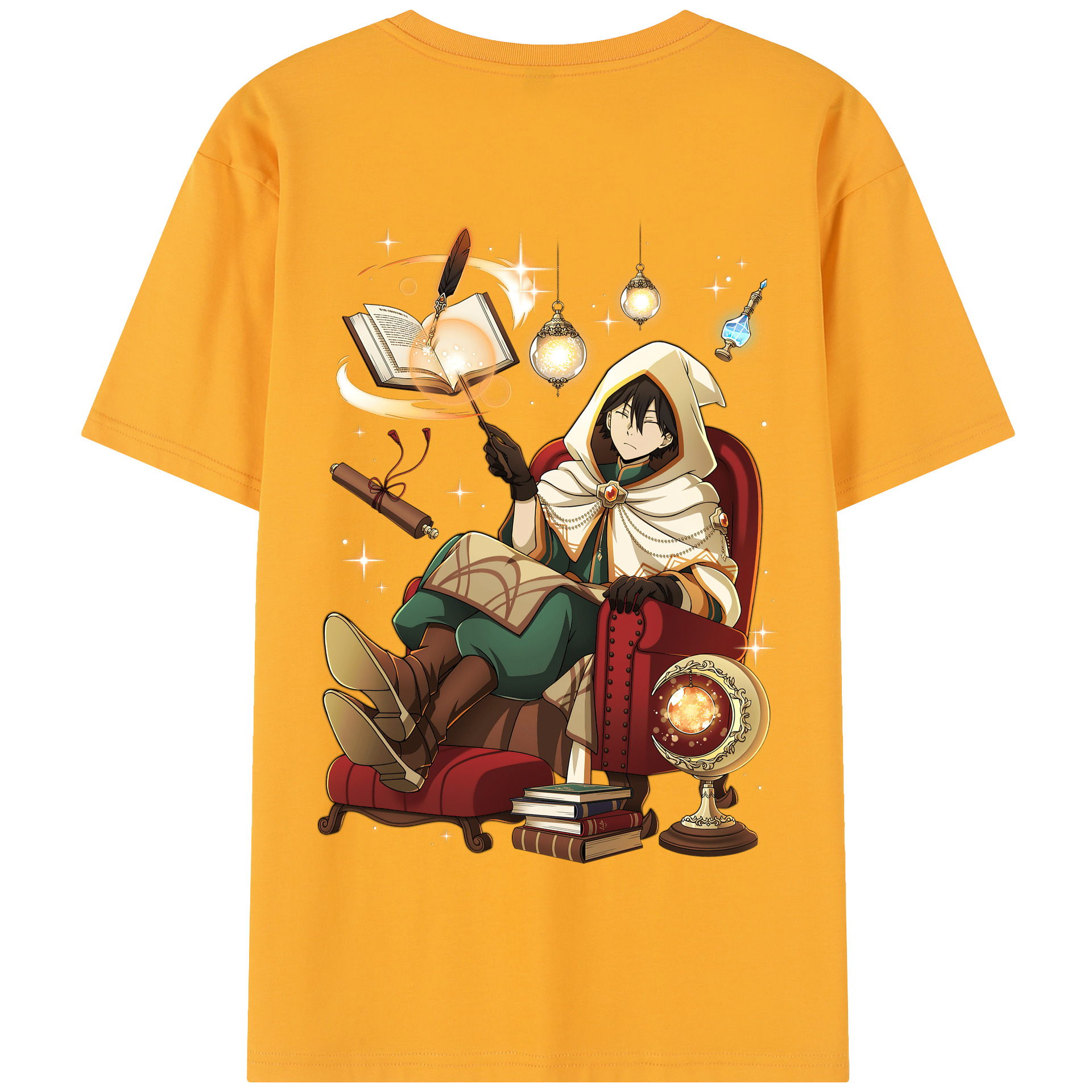 （画像用） 文豪ストレイドッグス Bungo Stray Dogs 綿100％半袖Tシャツ（背面プリント）