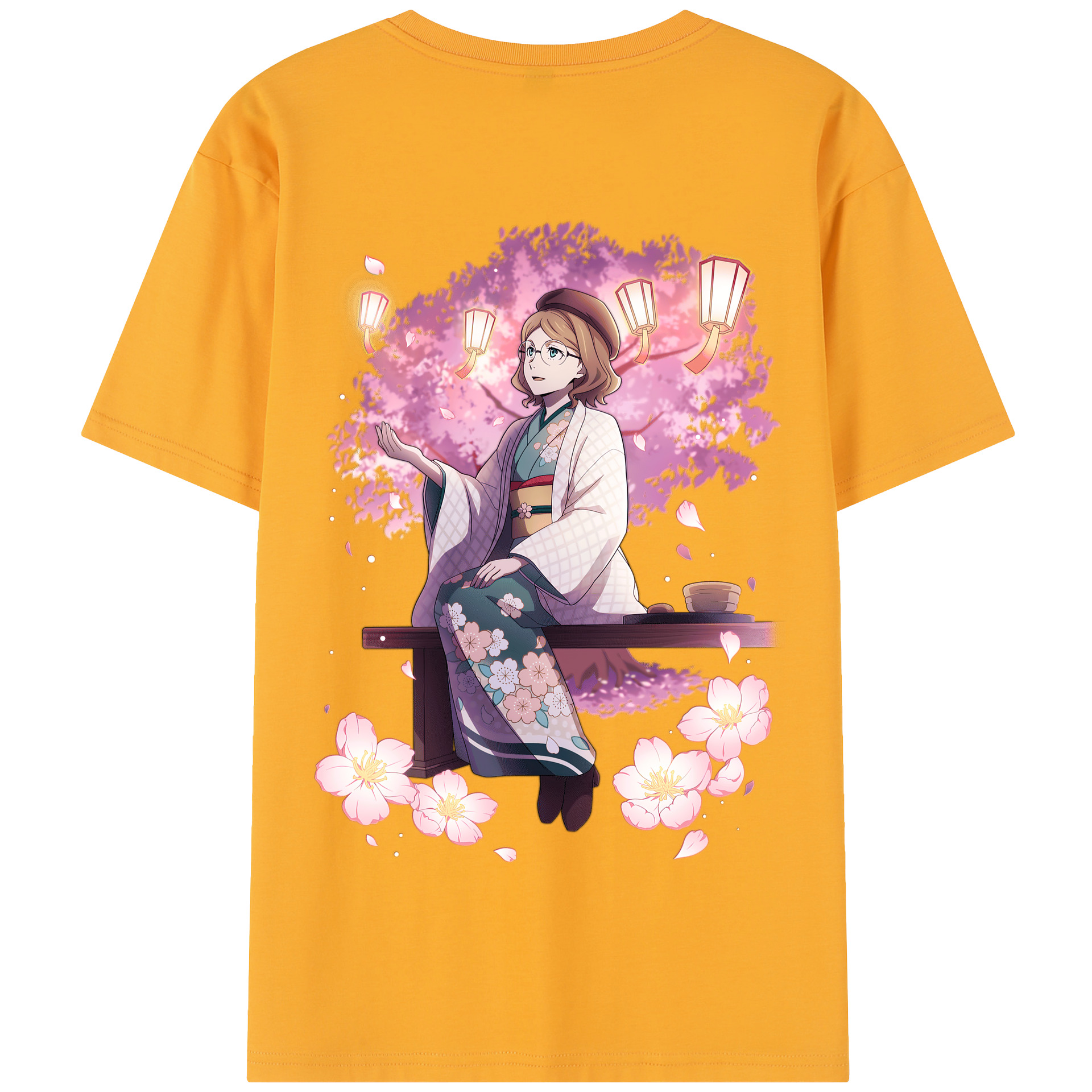 （画像用） 文豪ストレイドッグス Bungo Stray Dogs 綿100％半袖Tシャツ（背面プリント）