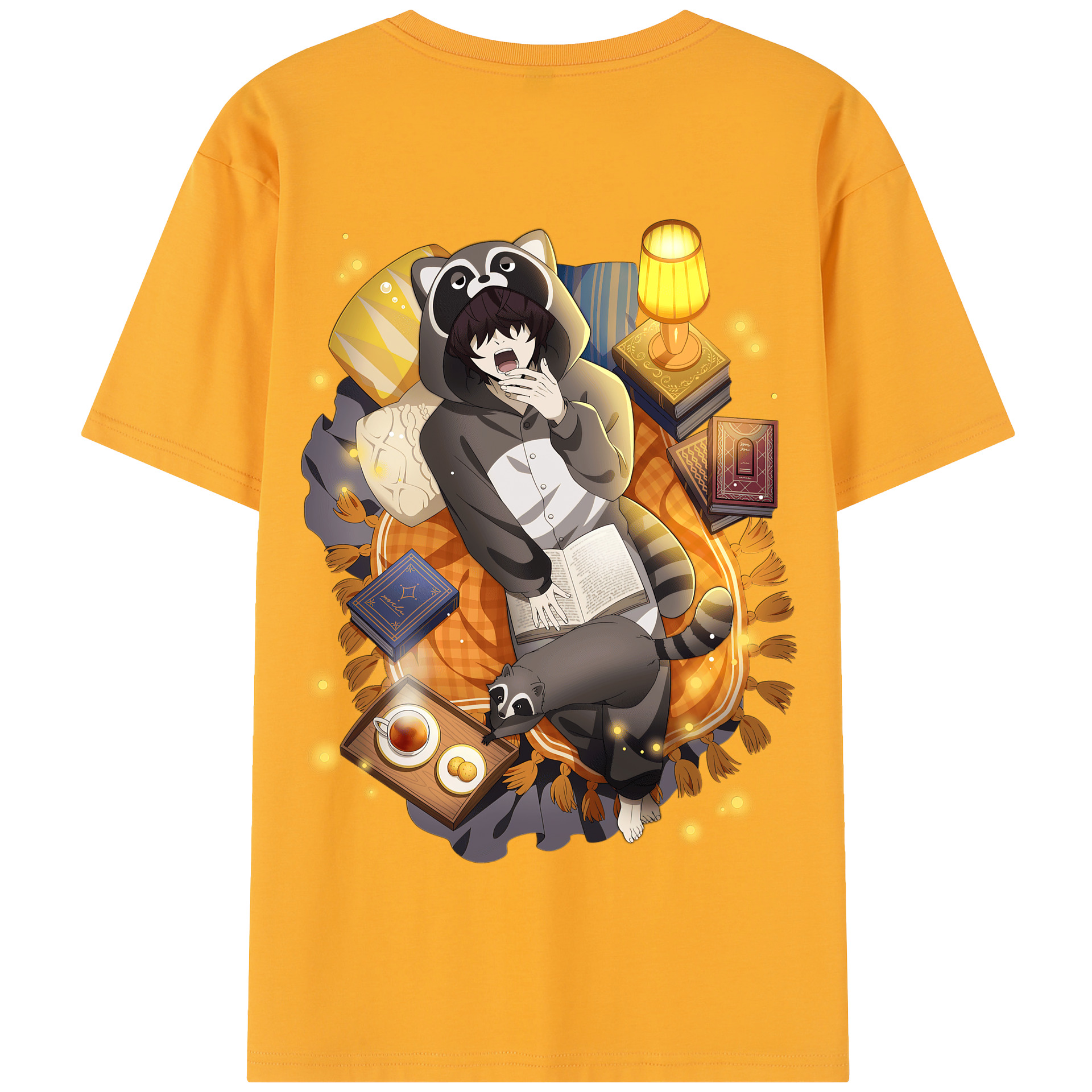 （画像用） 文豪ストレイドッグス Bungo Stray Dogs 綿100％半袖Tシャツ（背面プリント）