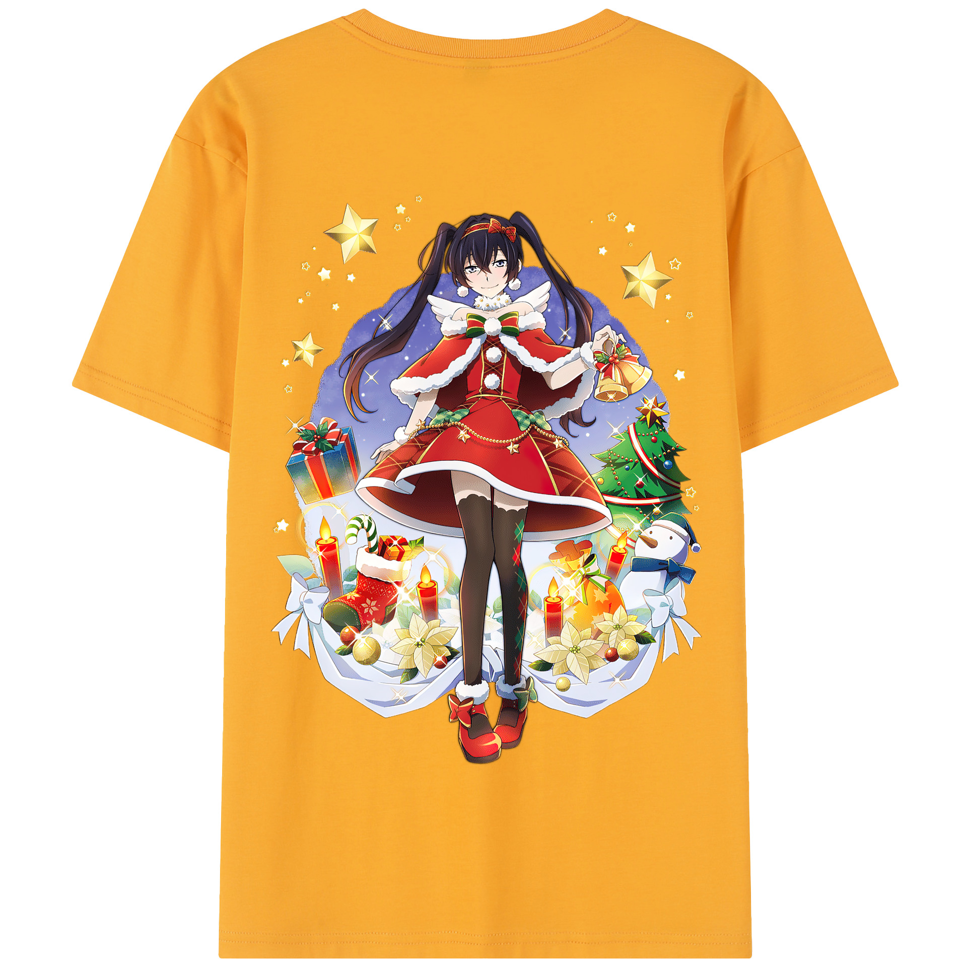 （画像用） 文豪ストレイドッグス Bungo Stray Dogs 綿100％半袖Tシャツ（背面プリント）