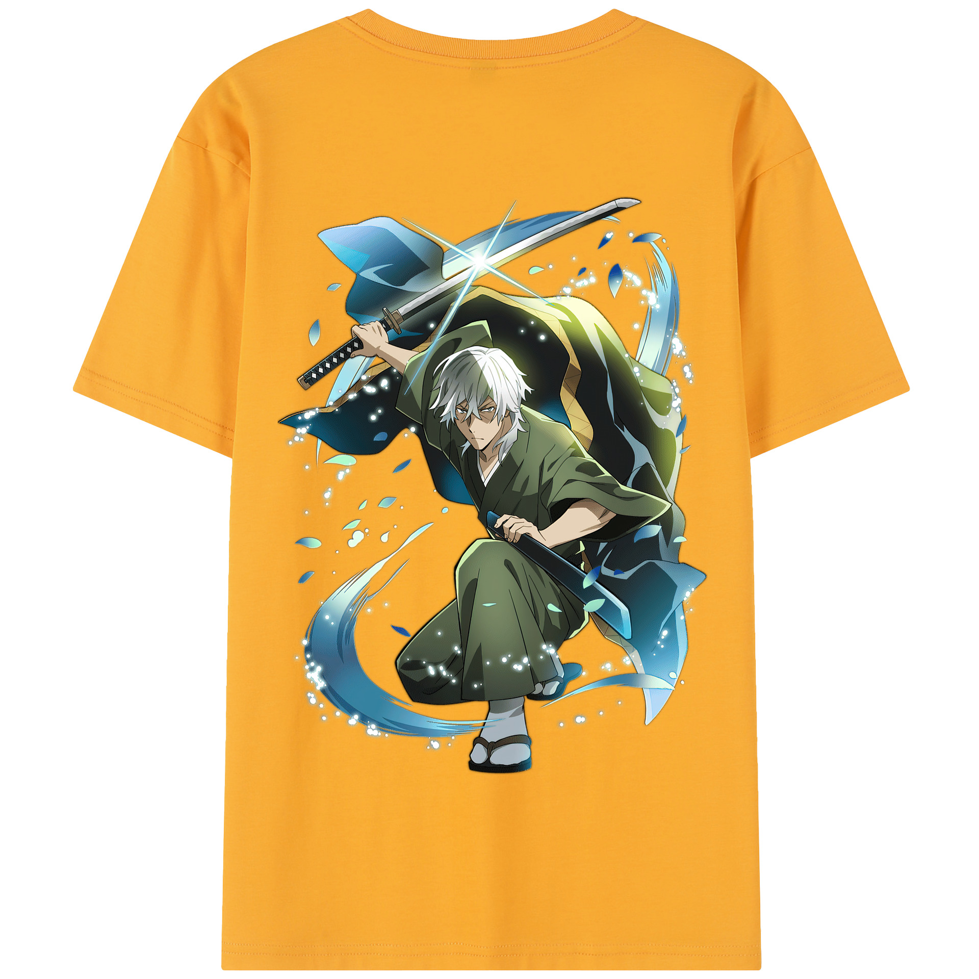 （画像用） 文豪ストレイドッグス Bungo Stray Dogs 綿100％半袖Tシャツ（背面プリント）