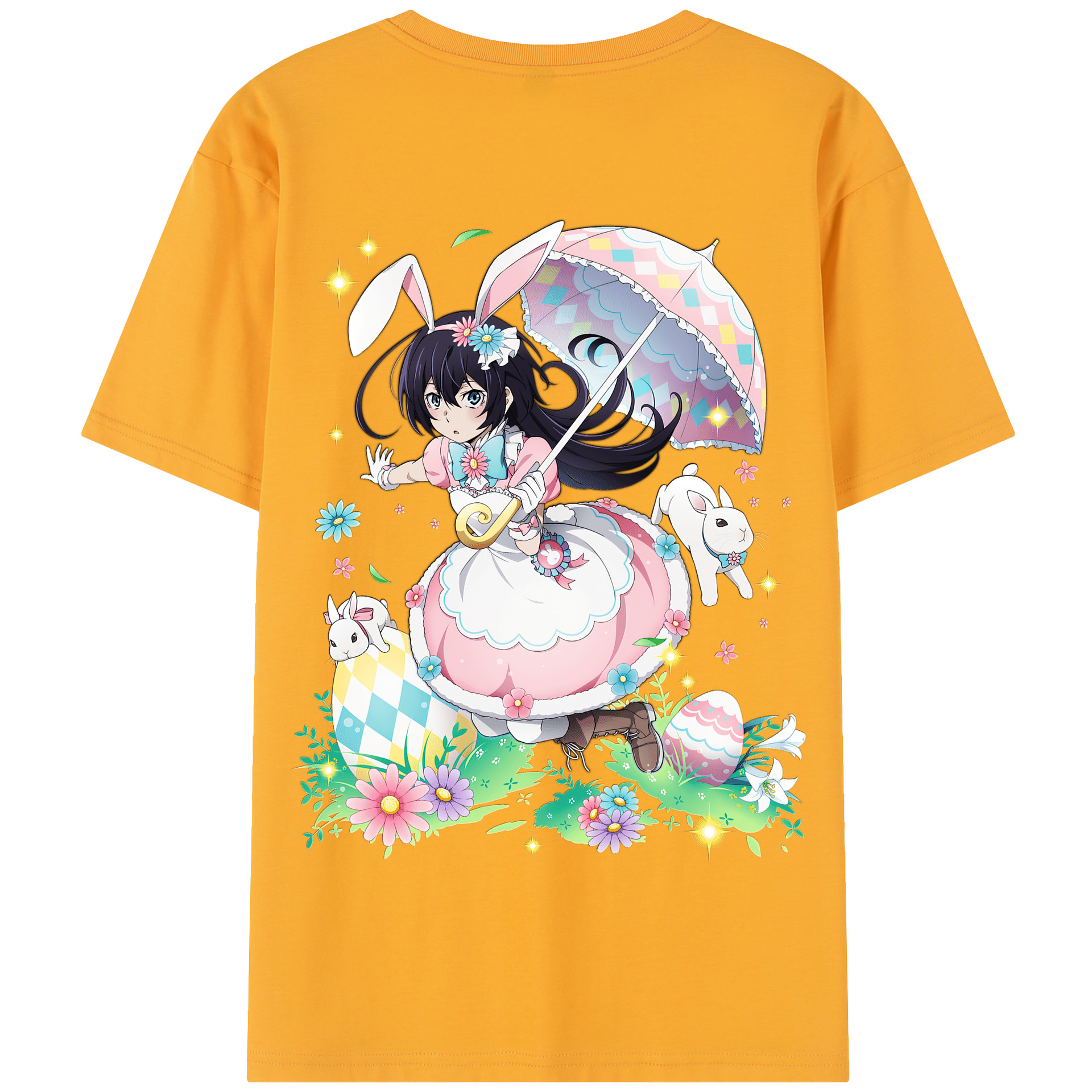 （画像用） 文豪ストレイドッグス Bungo Stray Dogs 綿100％半袖Tシャツ（背面プリント）