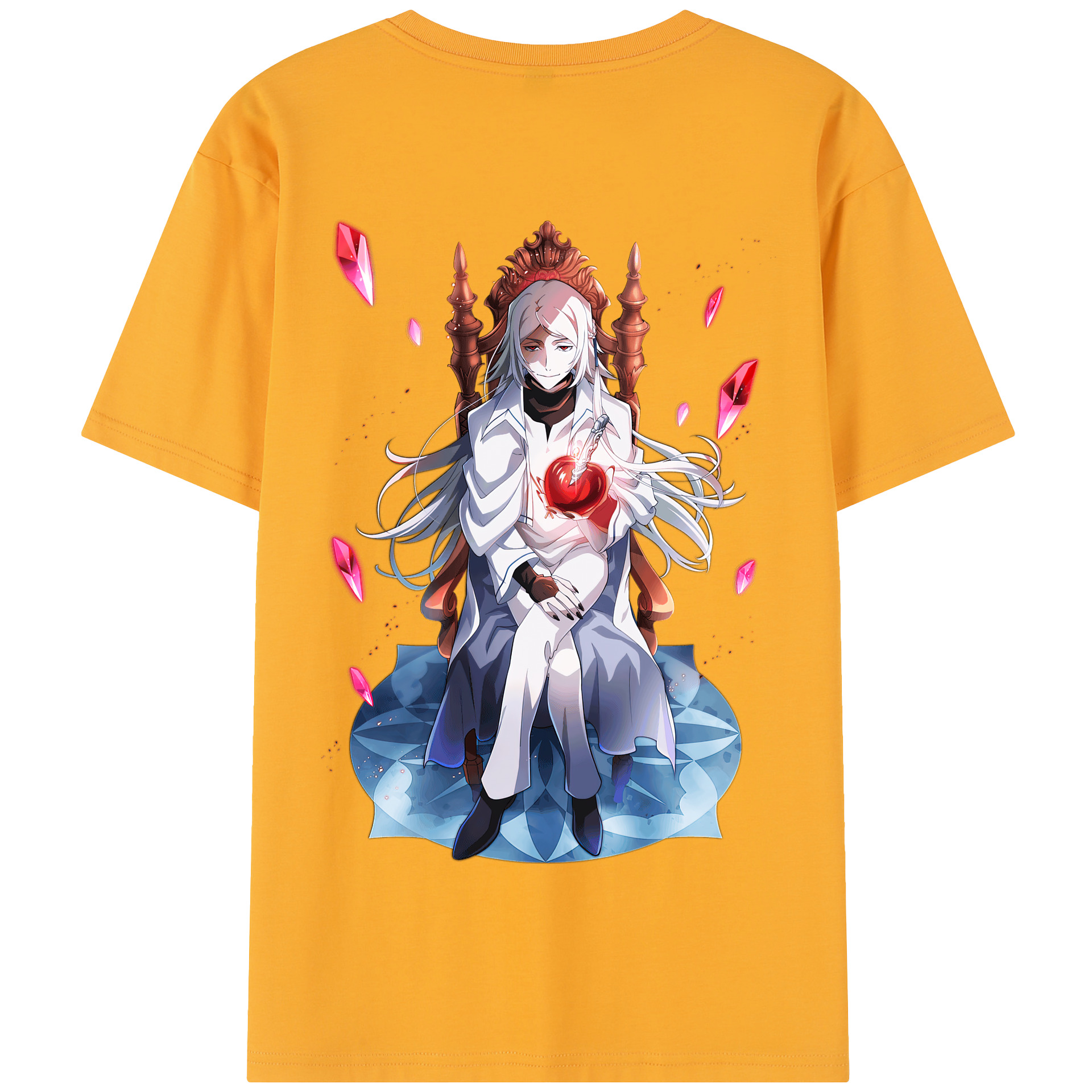 （画像用） 文豪ストレイドッグス Bungo Stray Dogs 綿100％半袖Tシャツ（背面プリント）