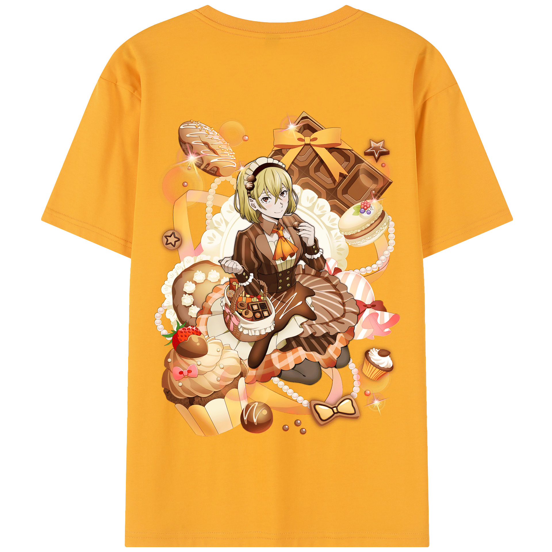 （画像用） 文豪ストレイドッグス Bungo Stray Dogs 綿100％半袖Tシャツ（背面プリント）