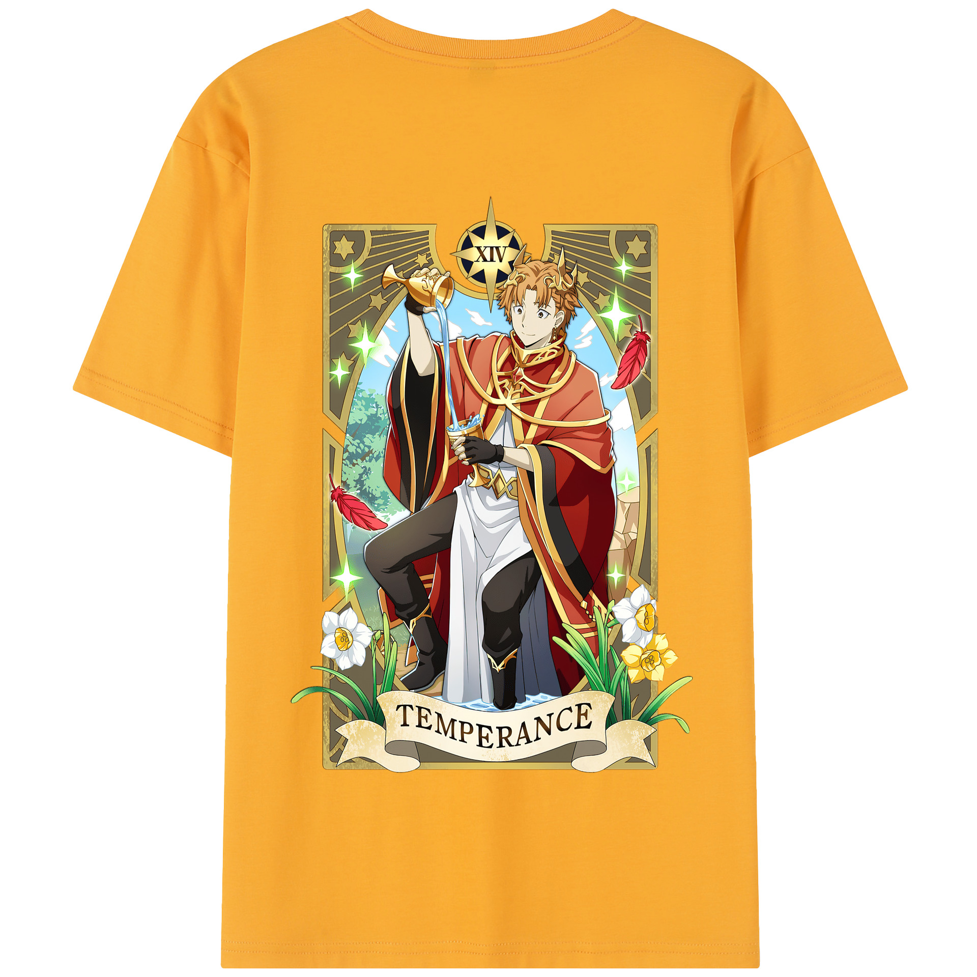 （画像用） 文豪ストレイドッグス Bungo Stray Dogs 綿100％半袖Tシャツ（背面プリント）