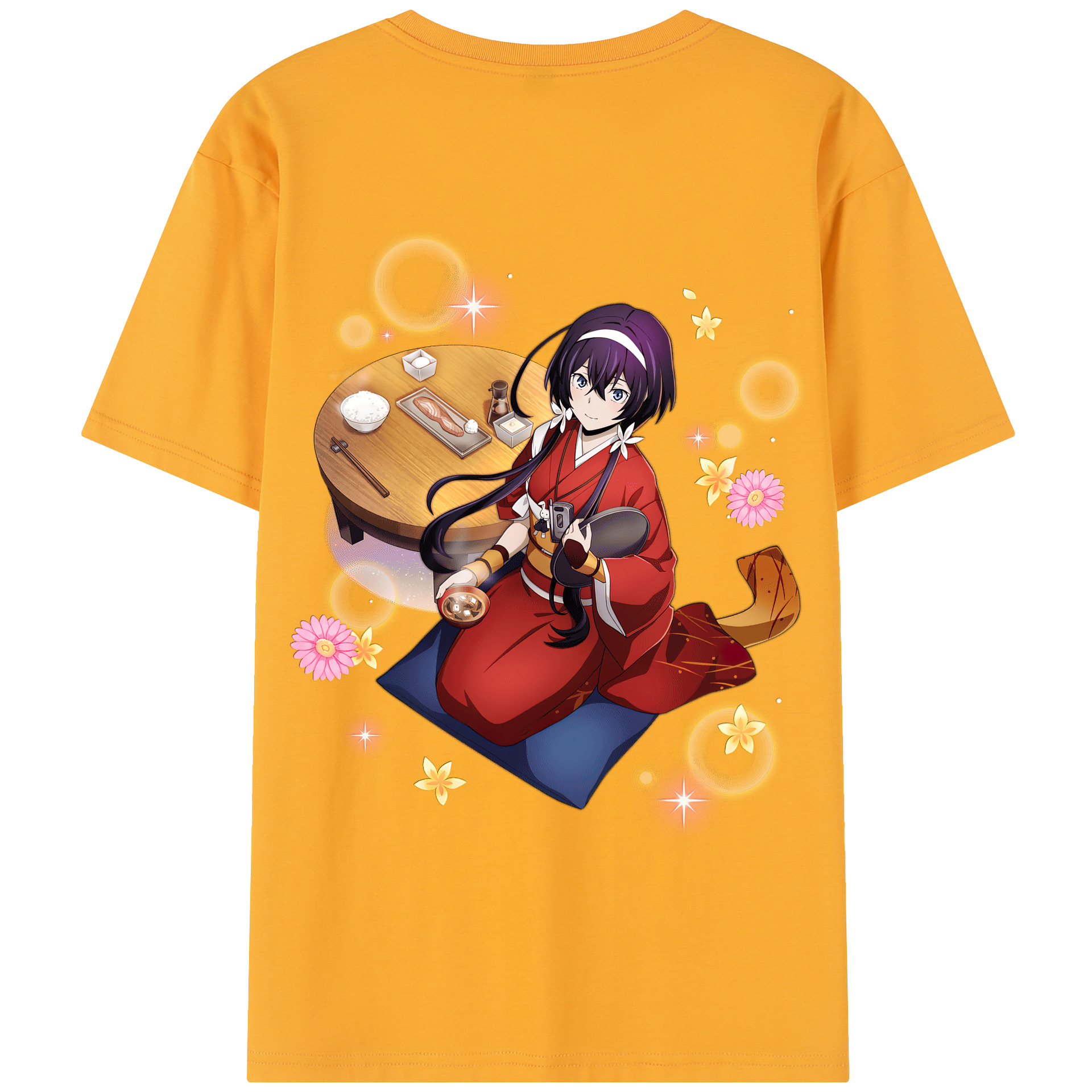 （画像用） 文豪ストレイドッグス Bungo Stray Dogs 綿100％半袖Tシャツ（背面プリント）