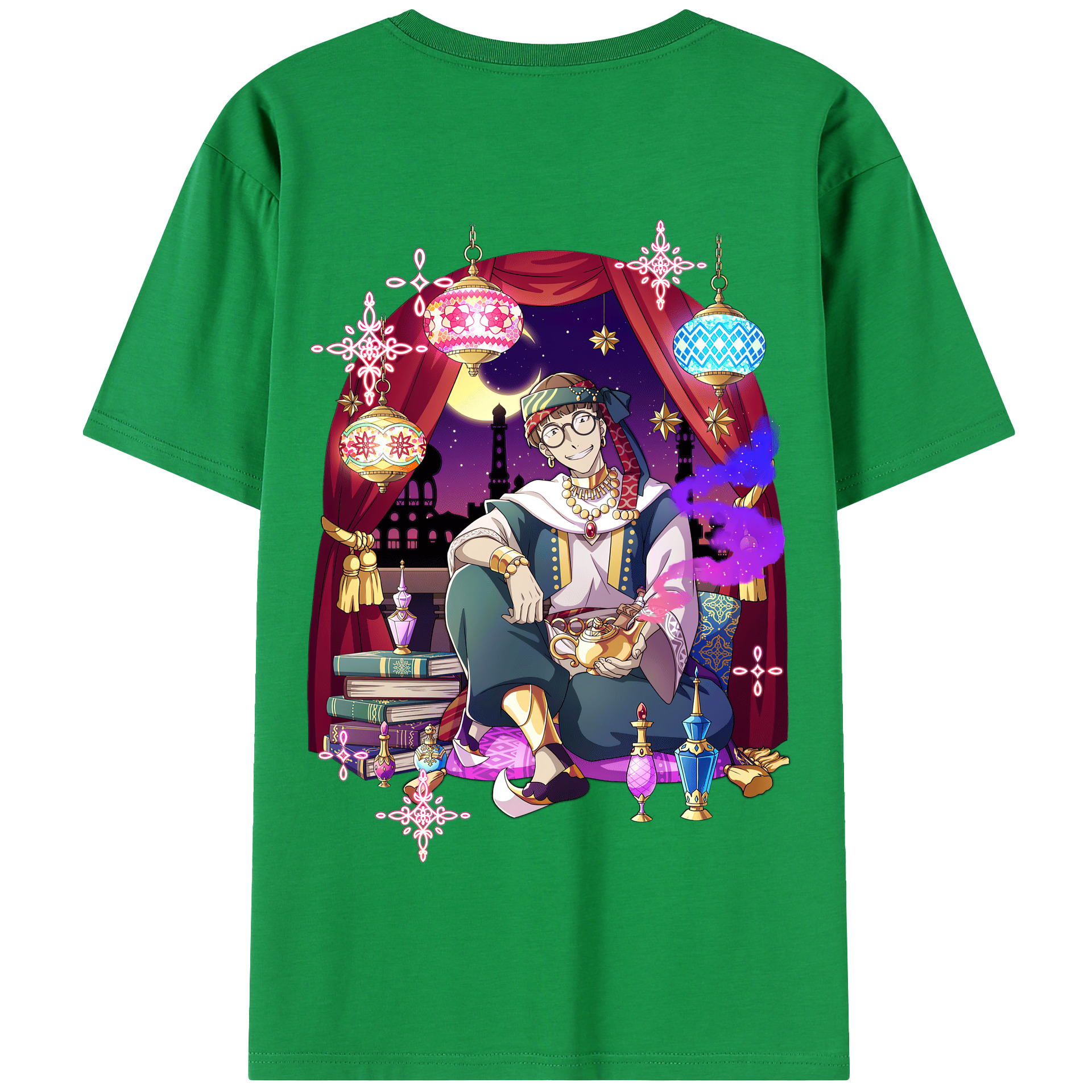 （画像用） 文豪ストレイドッグス Bungo Stray Dogs 綿100％半袖Tシャツ（背面プリント）