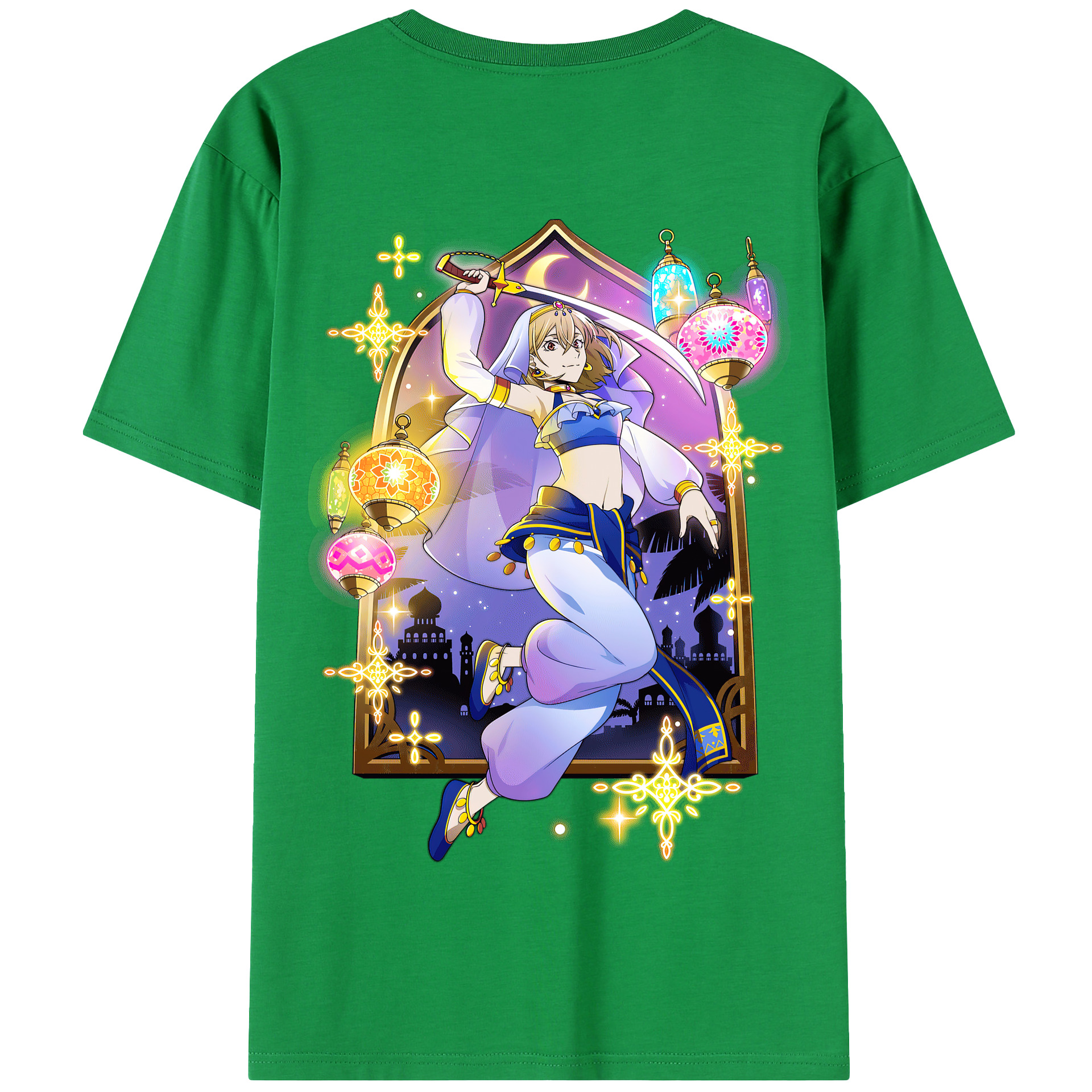 （画像用） 文豪ストレイドッグス Bungo Stray Dogs 綿100％半袖Tシャツ（背面プリント）