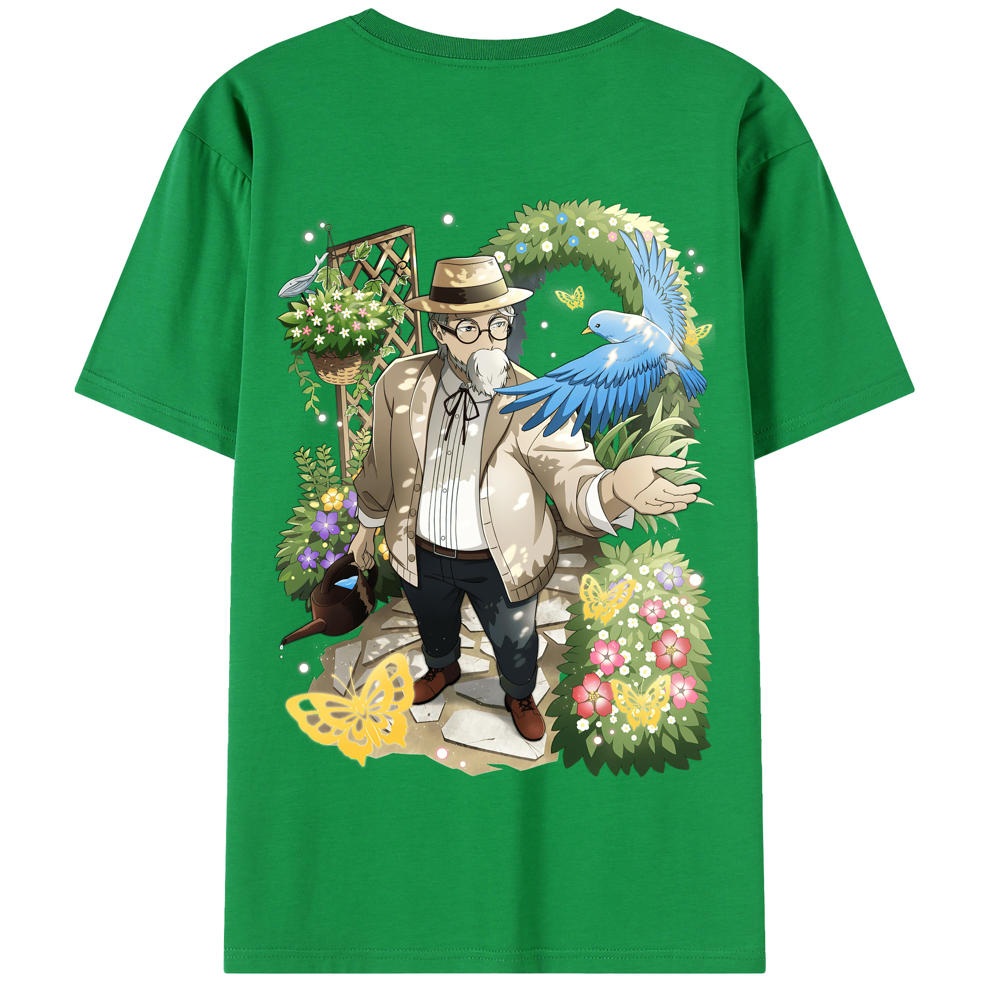 （画像用） 文豪ストレイドッグス Bungo Stray Dogs 綿100％半袖Tシャツ（背面プリント）
