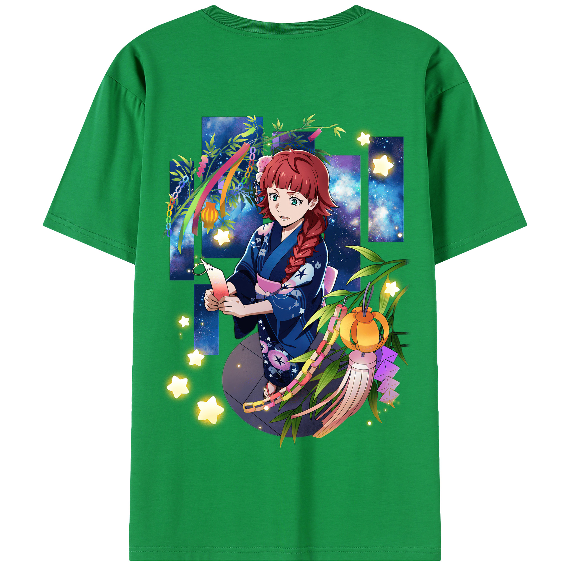 （画像用） 文豪ストレイドッグス Bungo Stray Dogs 綿100％半袖Tシャツ（背面プリント）