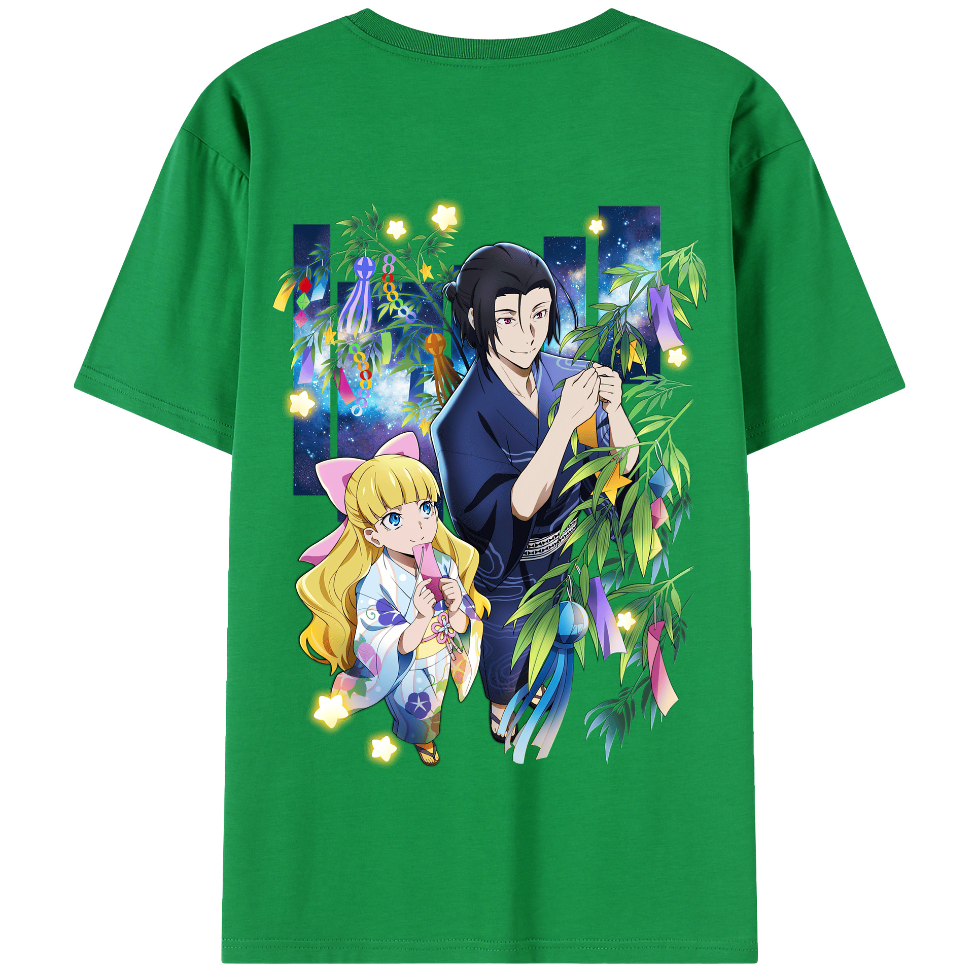 （画像用） 文豪ストレイドッグス Bungo Stray Dogs 綿100％半袖Tシャツ（背面プリント）