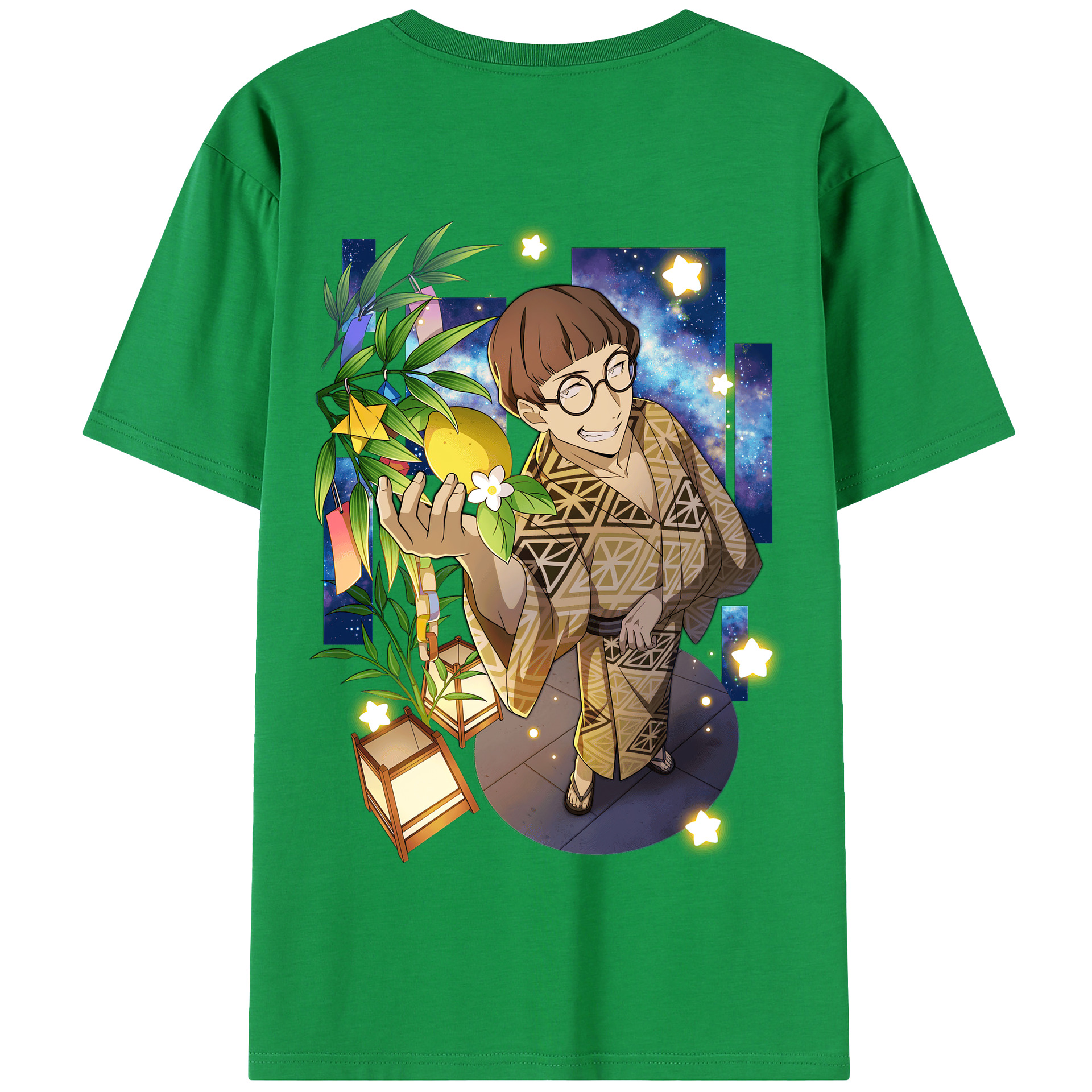 （画像用） 文豪ストレイドッグス Bungo Stray Dogs 綿100％半袖Tシャツ（背面プリント）
