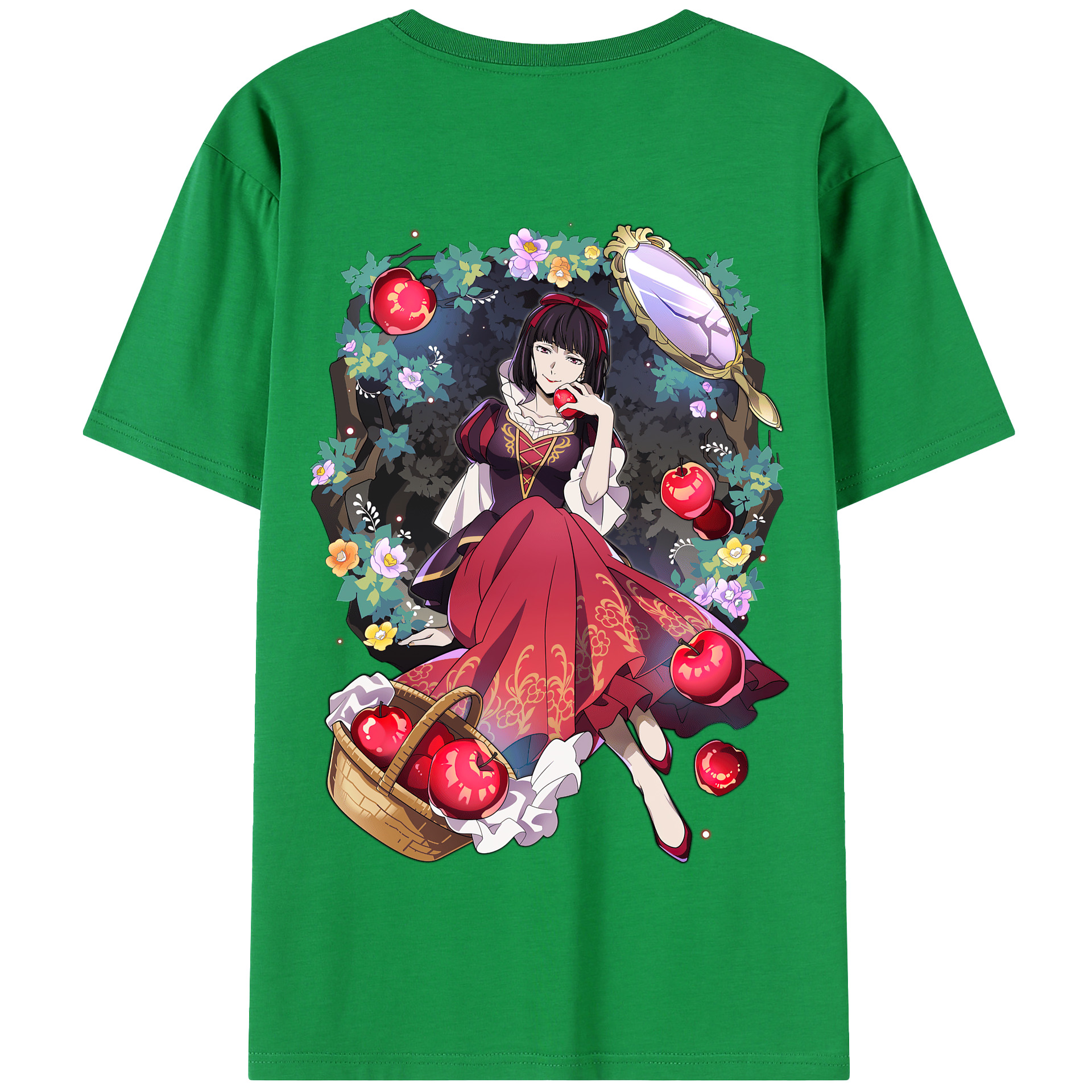 （画像用） 文豪ストレイドッグス Bungo Stray Dogs 綿100％半袖Tシャツ（背面プリント）