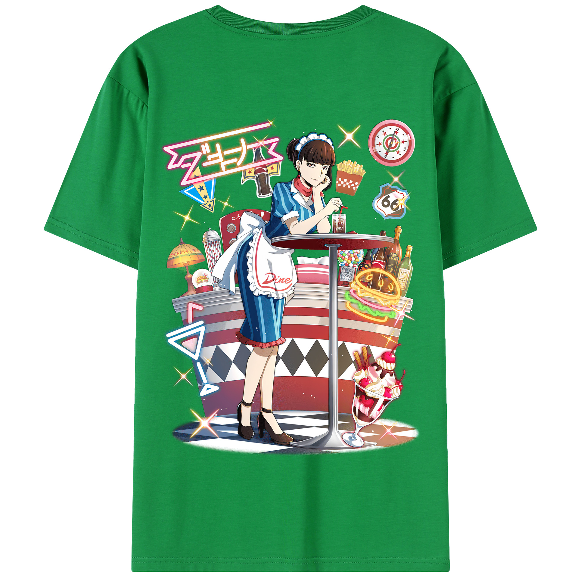 （画像用） 文豪ストレイドッグス Bungo Stray Dogs 綿100％半袖Tシャツ（背面プリント）