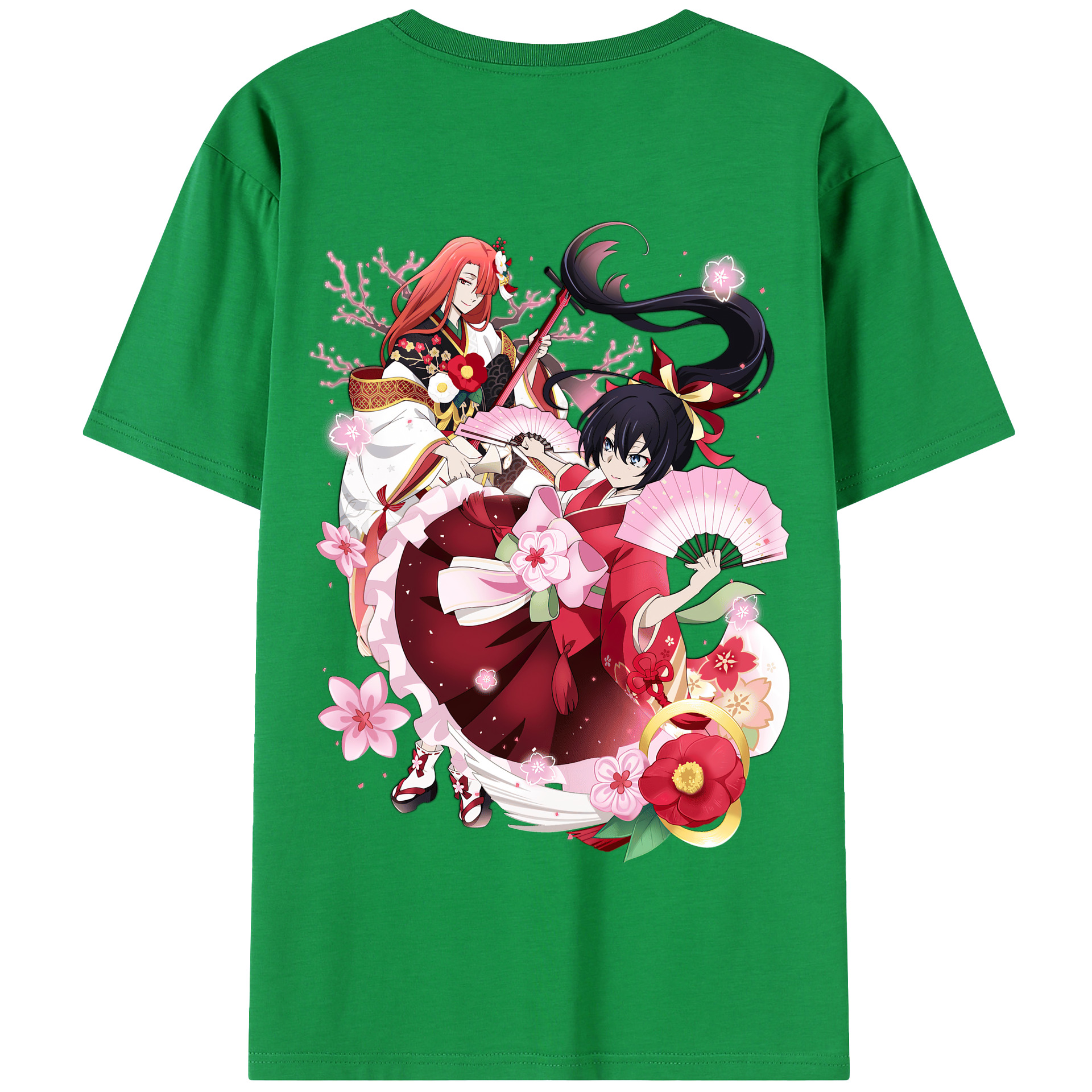 （画像用） 文豪ストレイドッグス Bungo Stray Dogs 綿100％半袖Tシャツ（背面プリント）