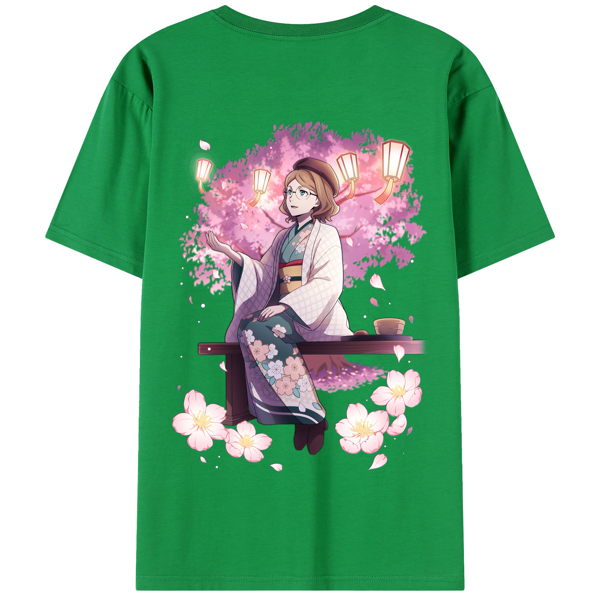 （画像用） 文豪ストレイドッグス Bungo Stray Dogs 綿100％半袖Tシャツ（背面プリント）